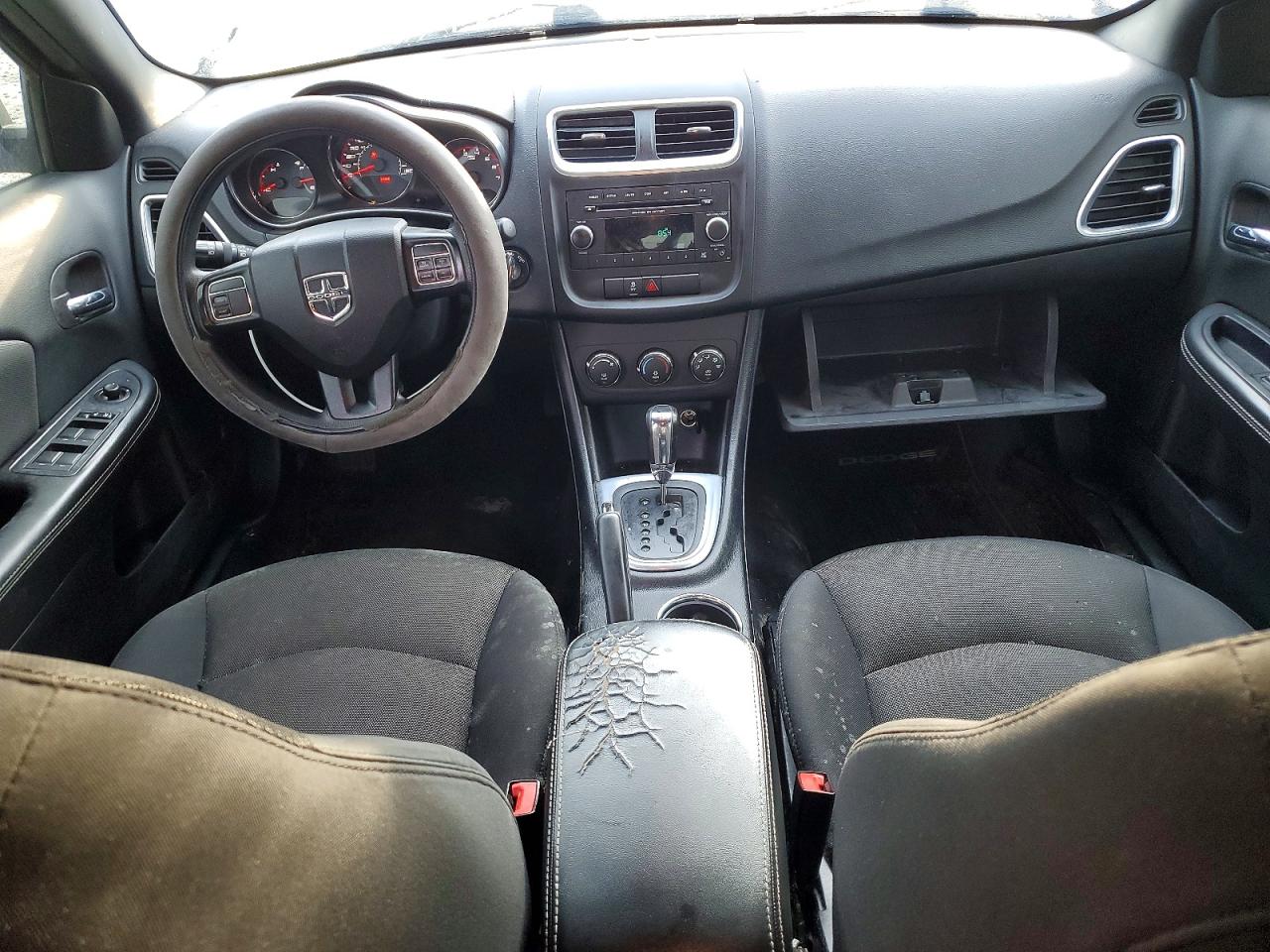 2014 Dodge Avenger Se Silver vin: 1C3CDZAB7EN203505