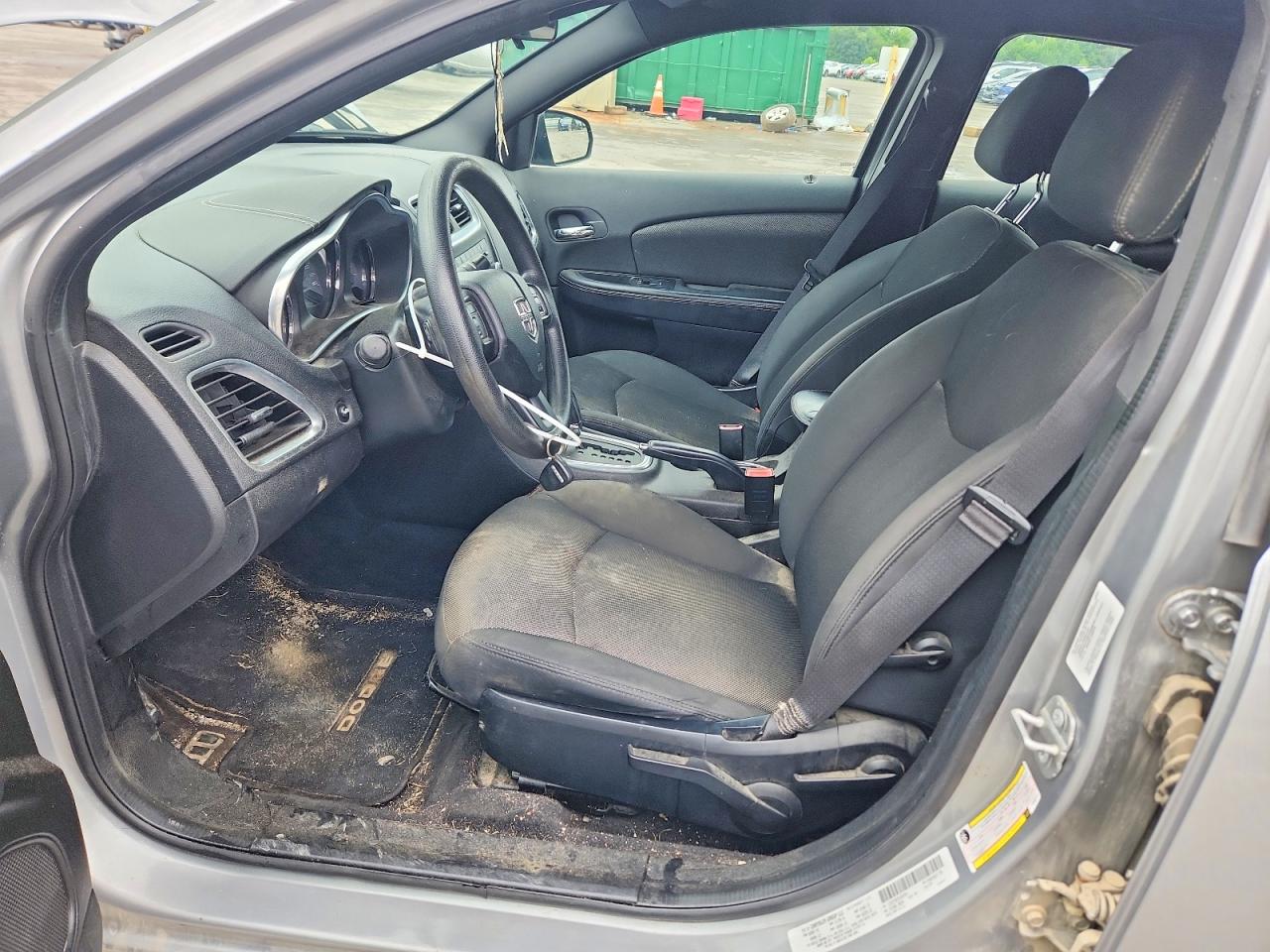 2014 Dodge Avenger Se Silver vin: 1C3CDZAB7EN203701
