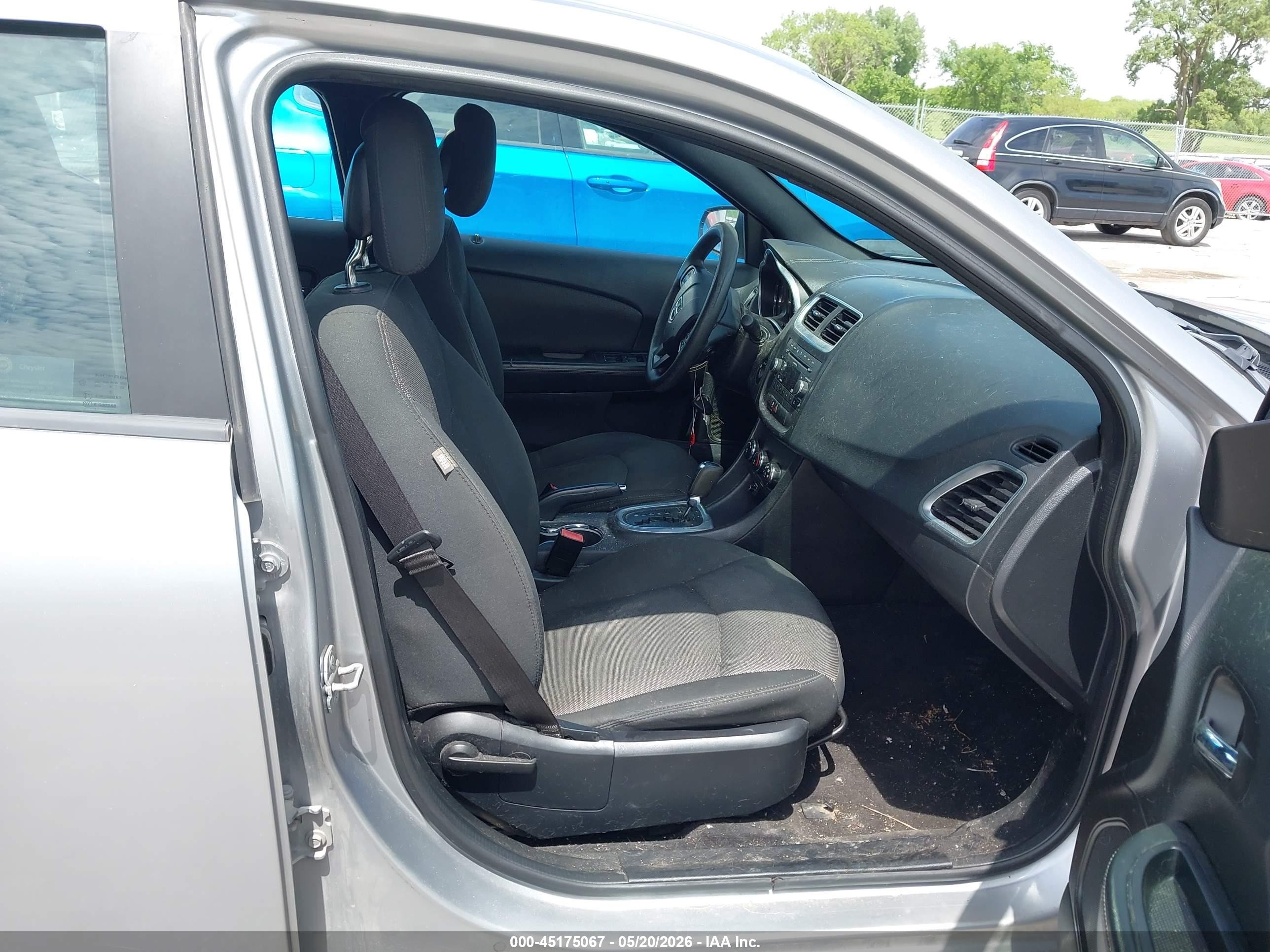 2014 Dodge Avenger Se Silver vin: 1C3CDZAB7EN220174