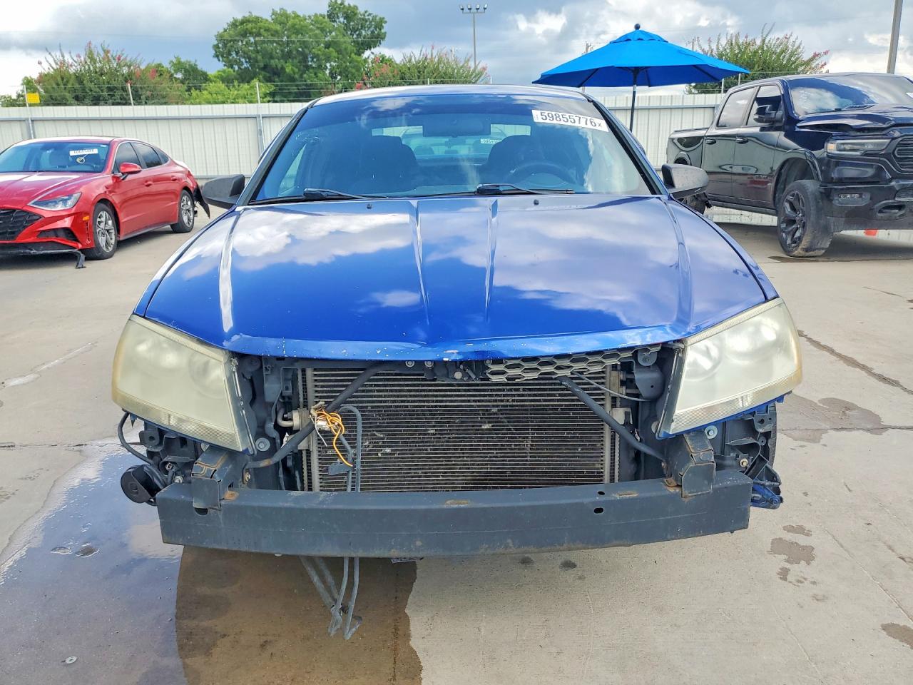 2014 Dodge Avenger Se Blue vin: 1C3CDZAB7EN220305