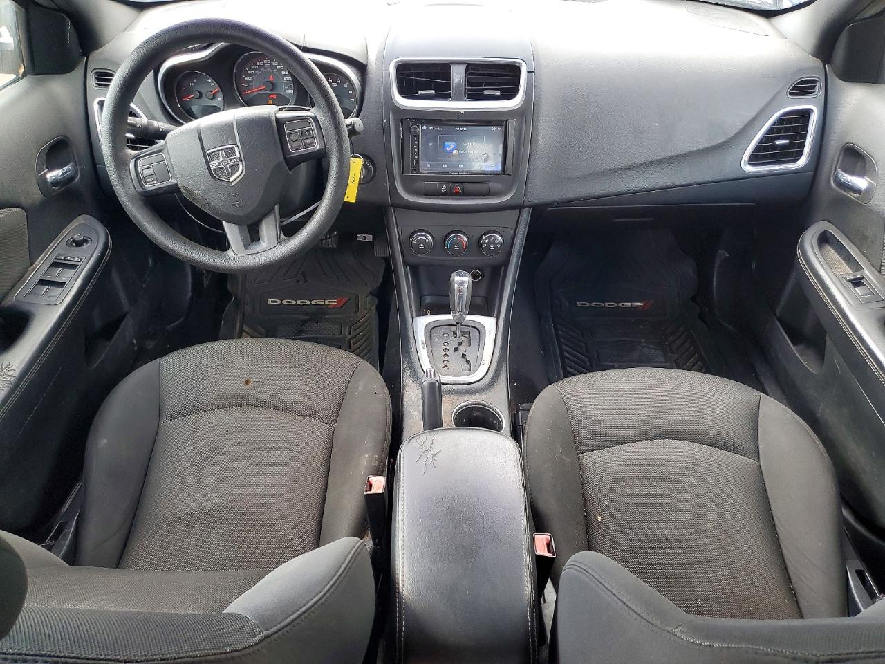 2014 Dodge Avenger Se Blue vin: 1C3CDZAB7EN220305