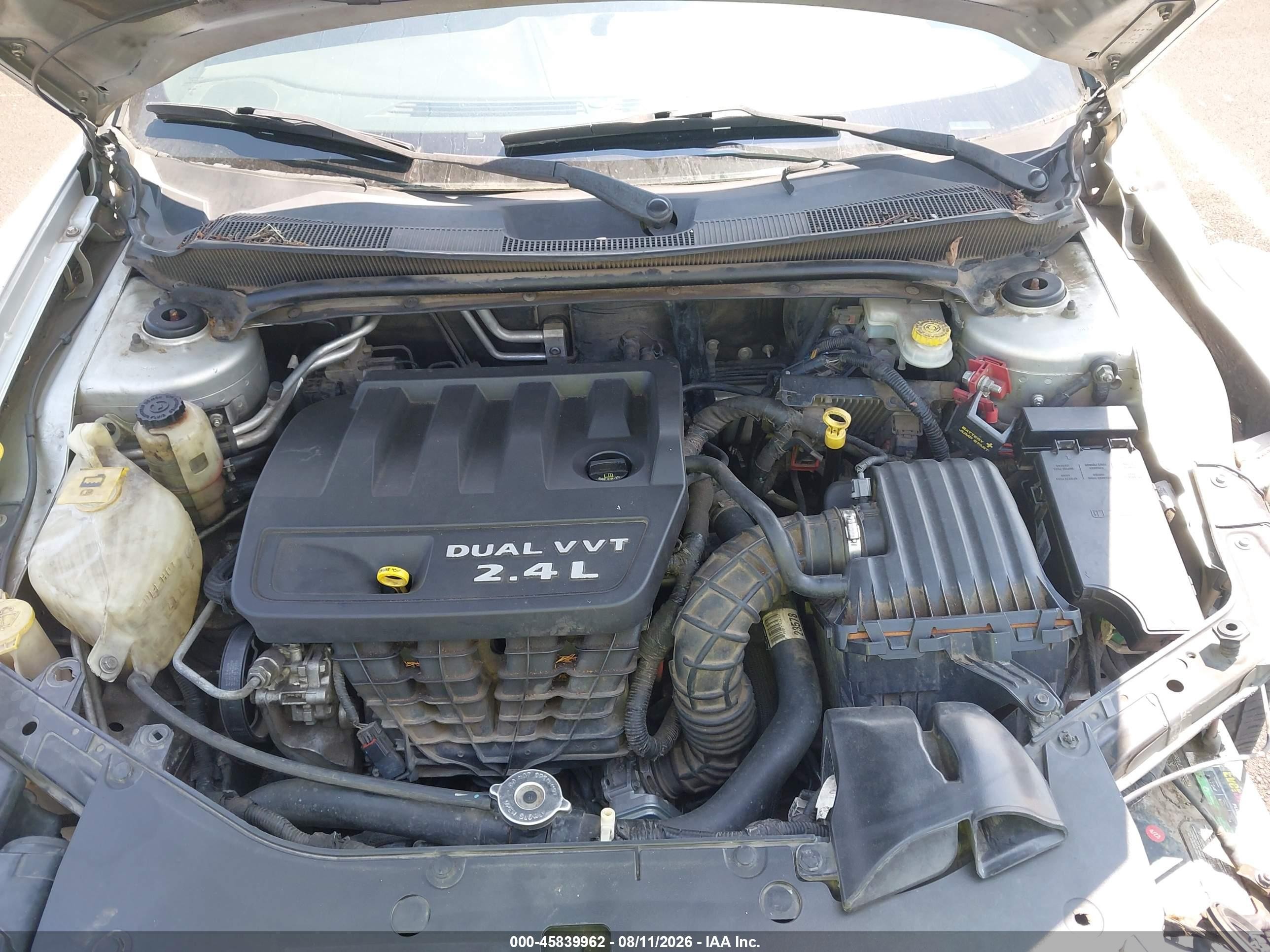 2012 Dodge Avenger Se Silver vin: 1C3CDZAB8CN141688