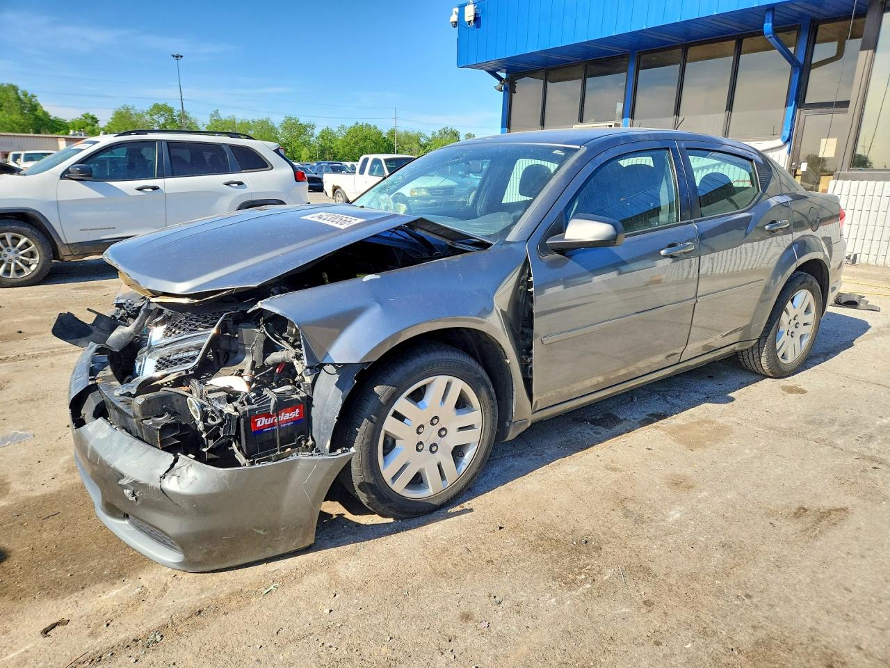 2012 Dodge Avenger Se Gray vin: 1C3CDZAB8CN157700