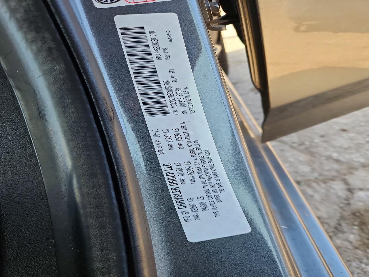 2012 Dodge Avenger Se Gray vin: 1C3CDZAB8CN157700