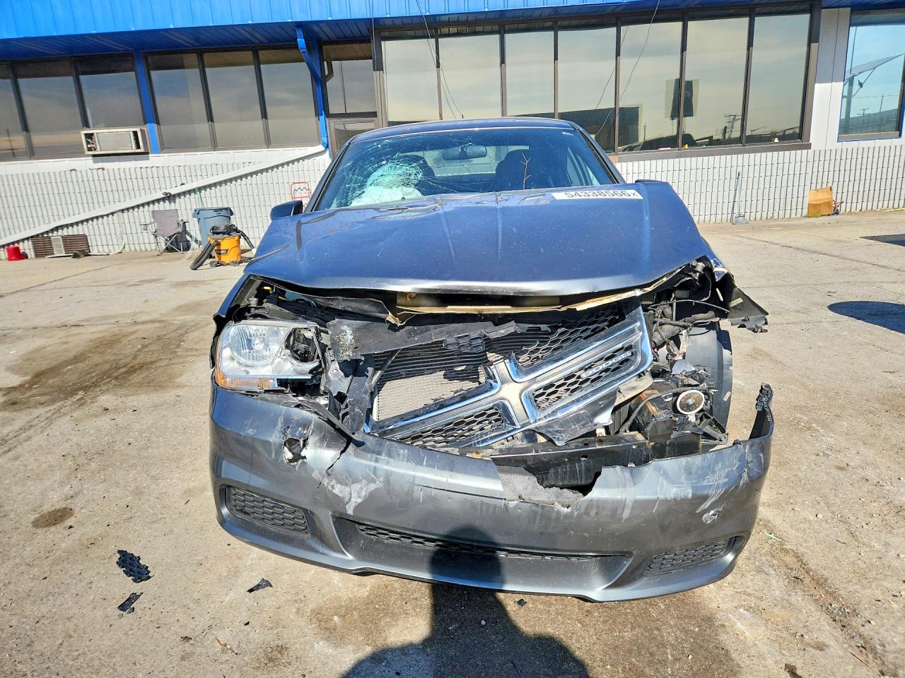 2012 Dodge Avenger Se Gray vin: 1C3CDZAB8CN157700