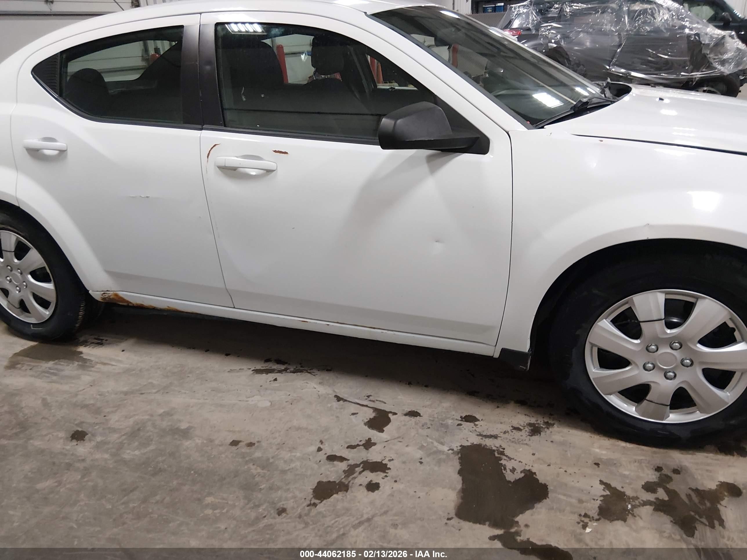 2012 Dodge Avenger Se White vin: 1C3CDZAB8CN220374