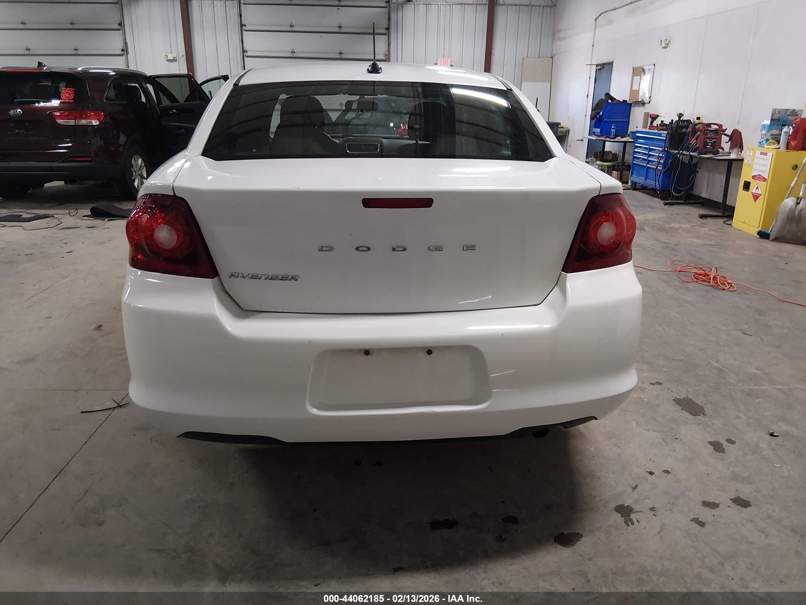 2012 Dodge Avenger Se White vin: 1C3CDZAB8CN220374