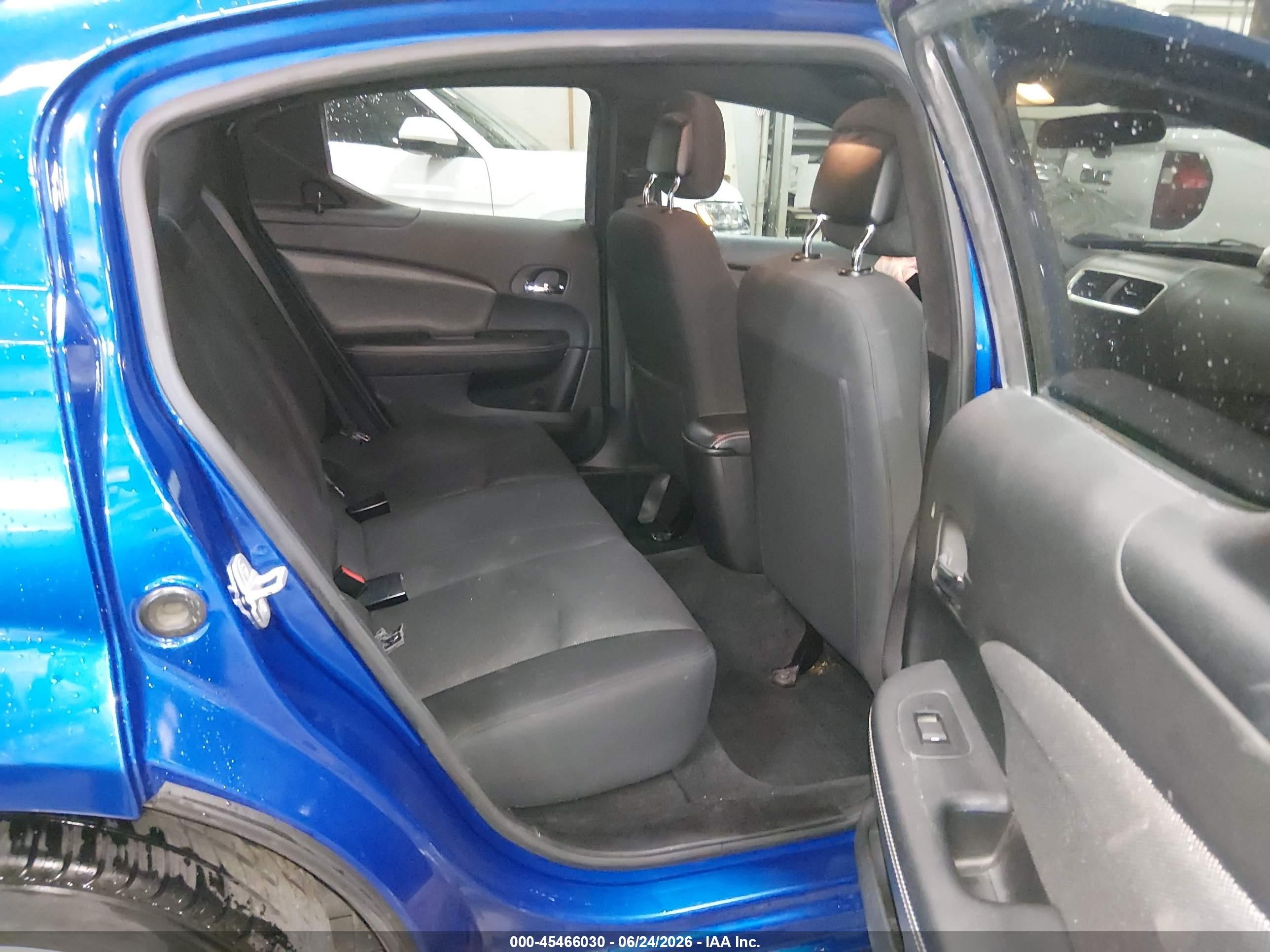 2012 Dodge Avenger Se Blue vin: 1C3CDZAB8CN259661