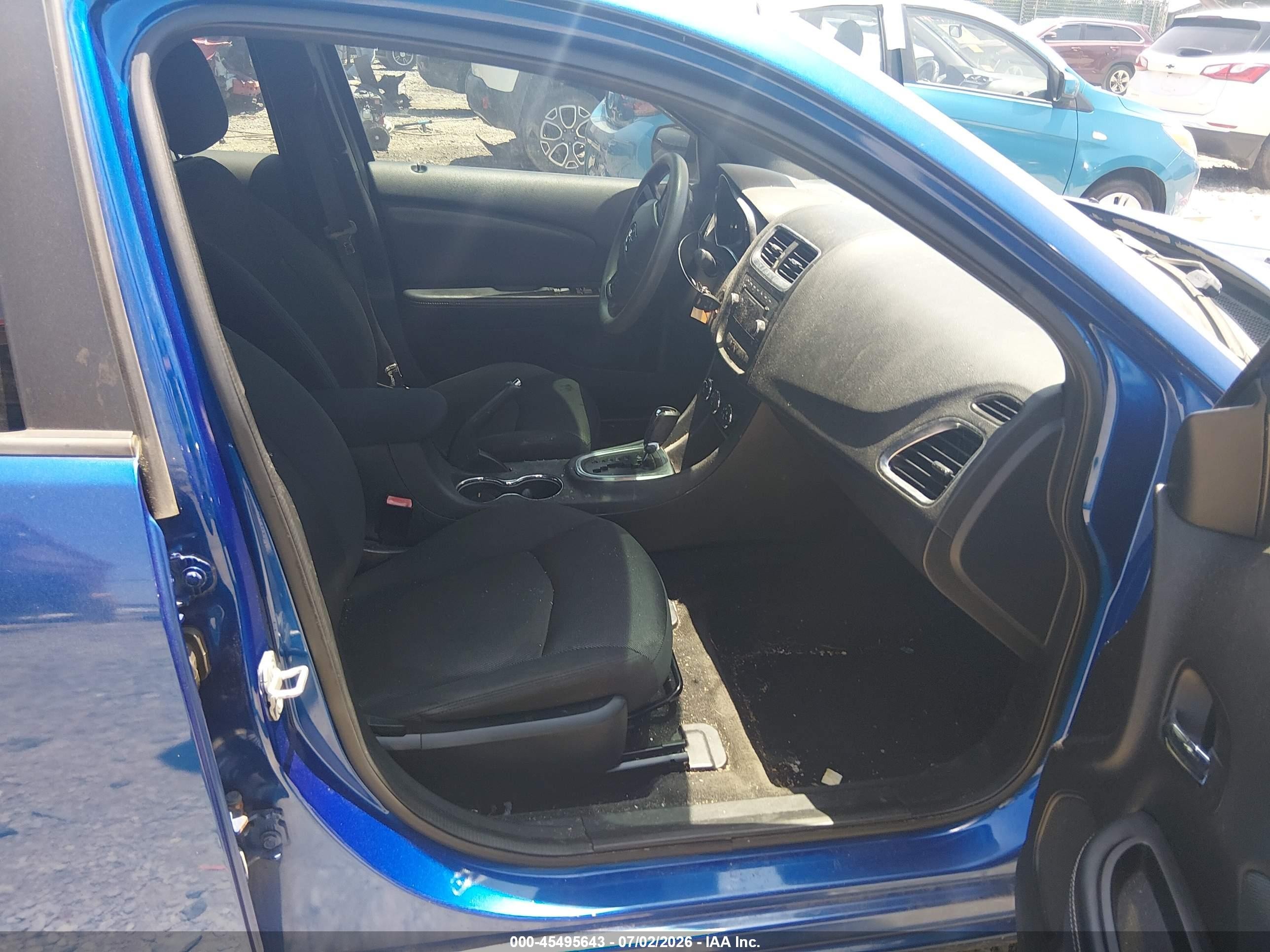 2012 Dodge Avenger Se Синий vin: 1C3CDZAB8CN265511