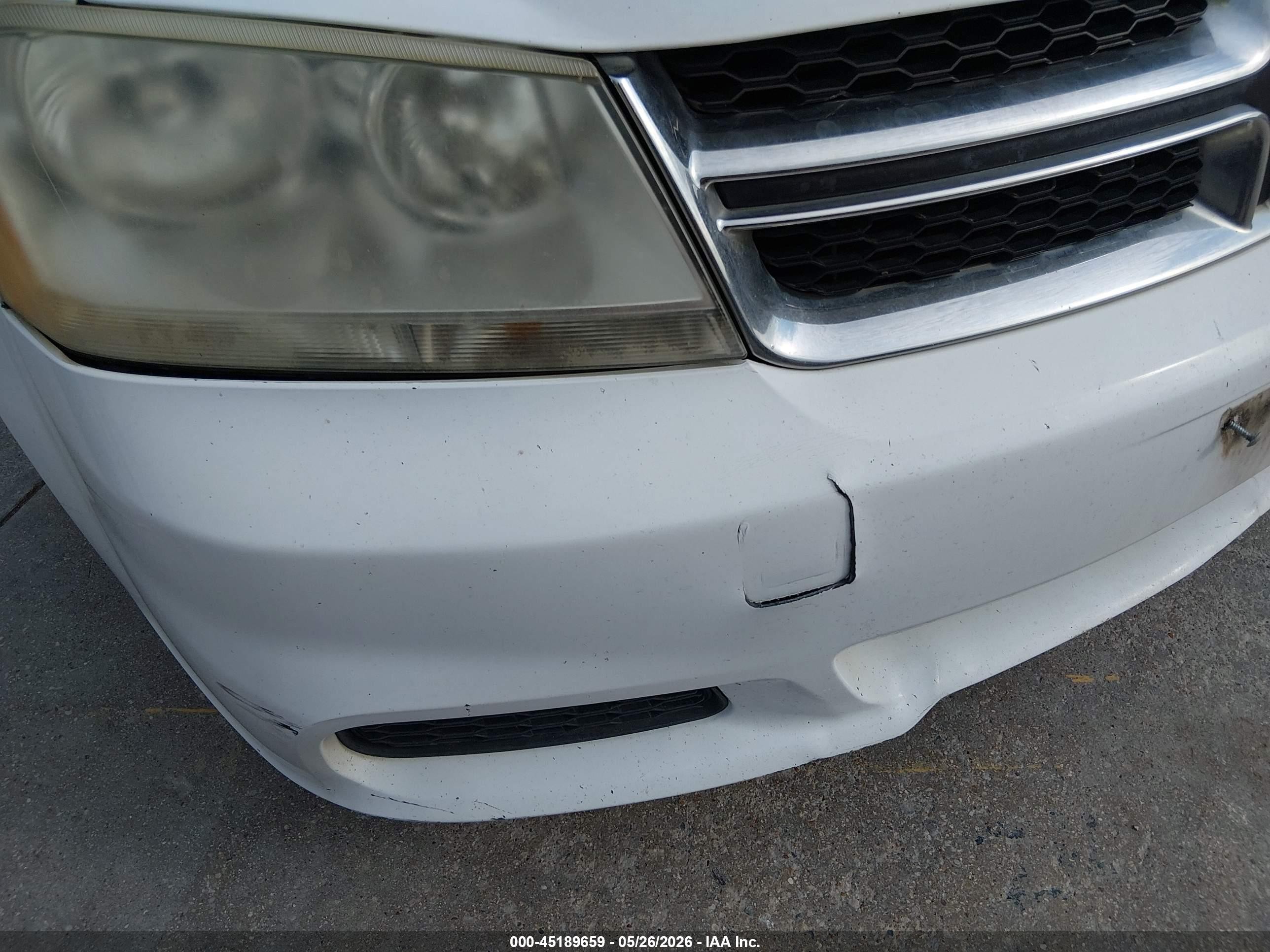2012 Dodge Avenger Se White vin: 1C3CDZAB8CN286228
