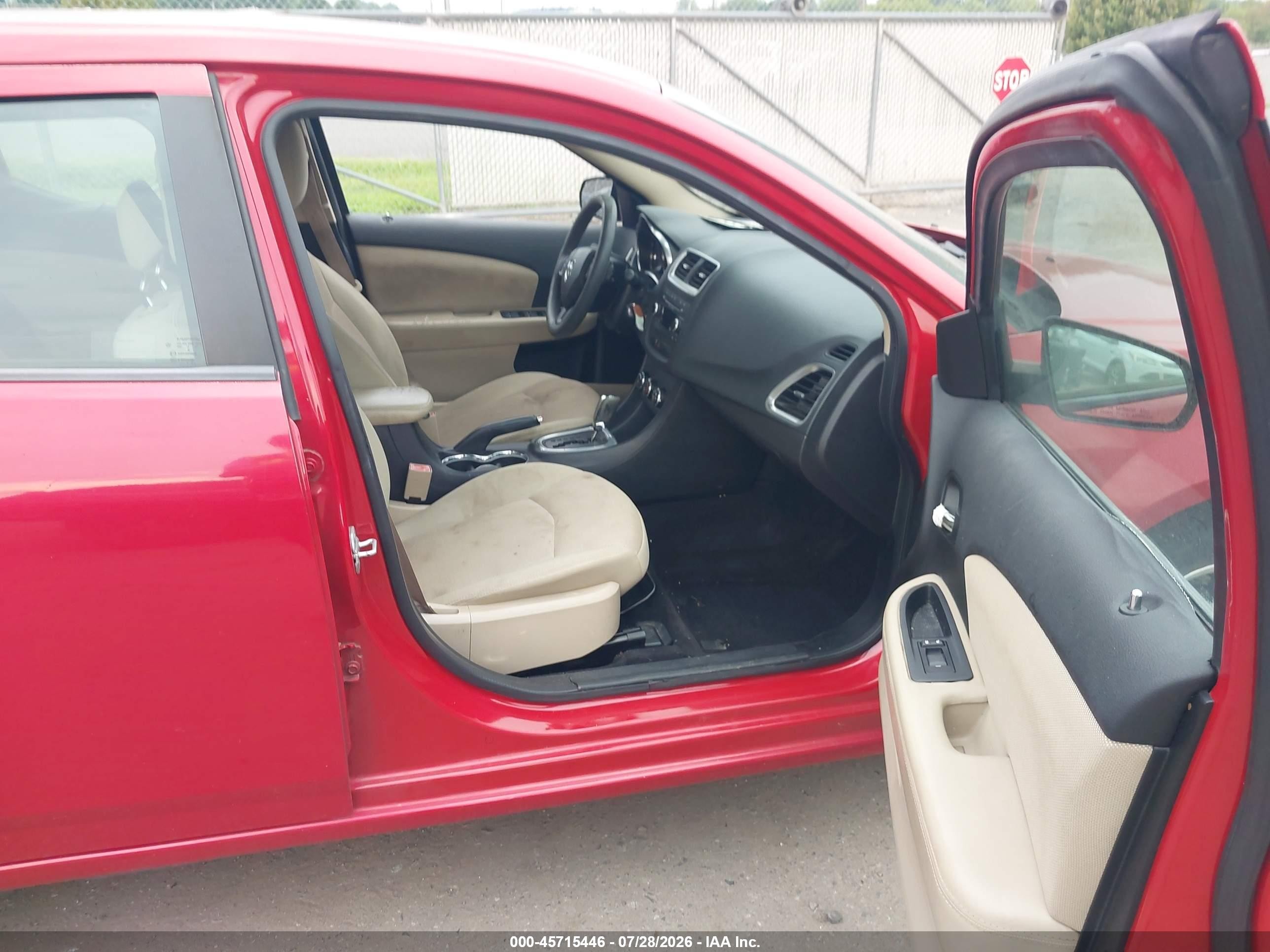 2013 Dodge Avenger Se Red vin: 1C3CDZAB8DL628189