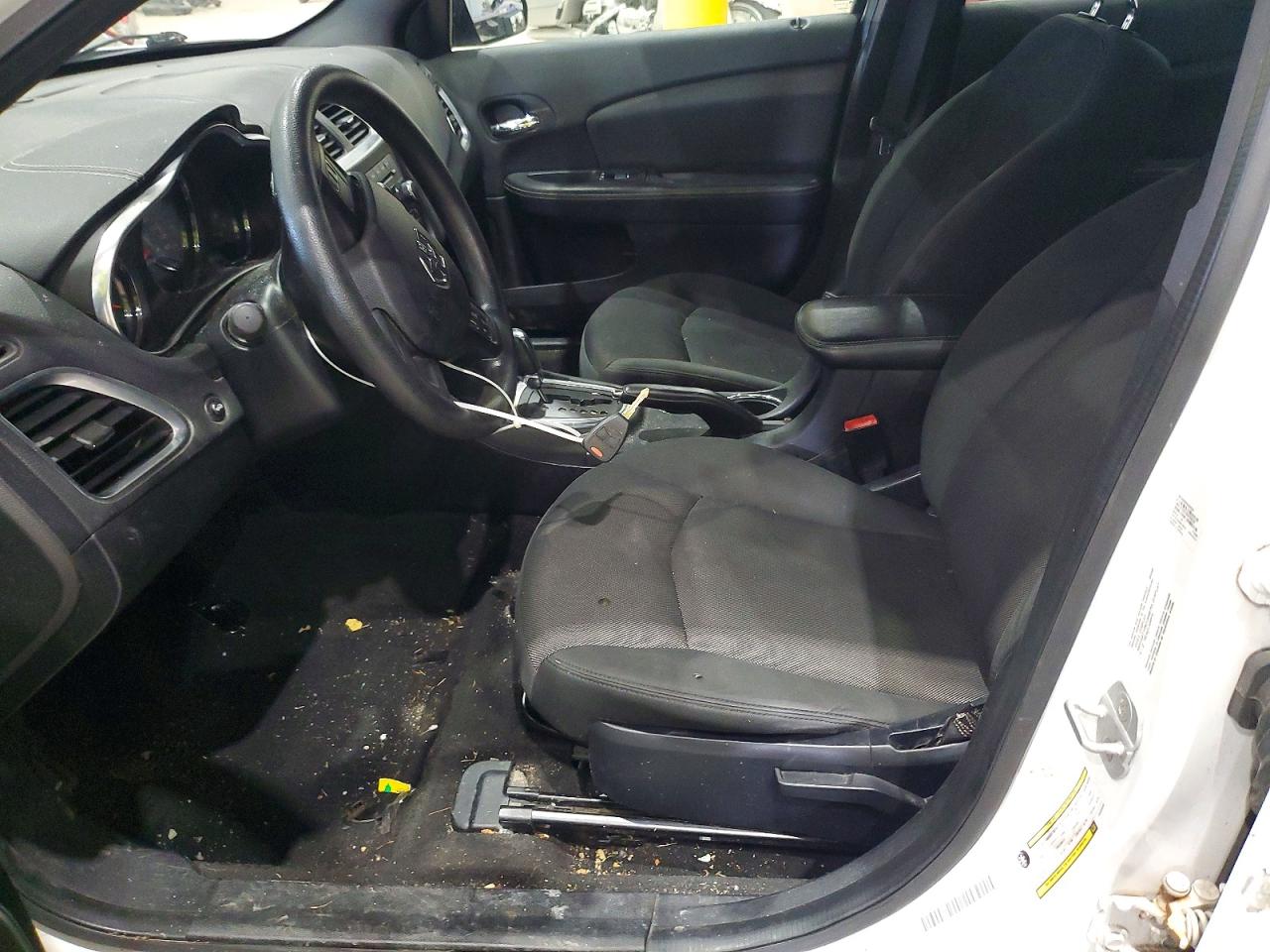 2013 Dodge Avenger Se White vin: 1C3CDZAB8DN530588