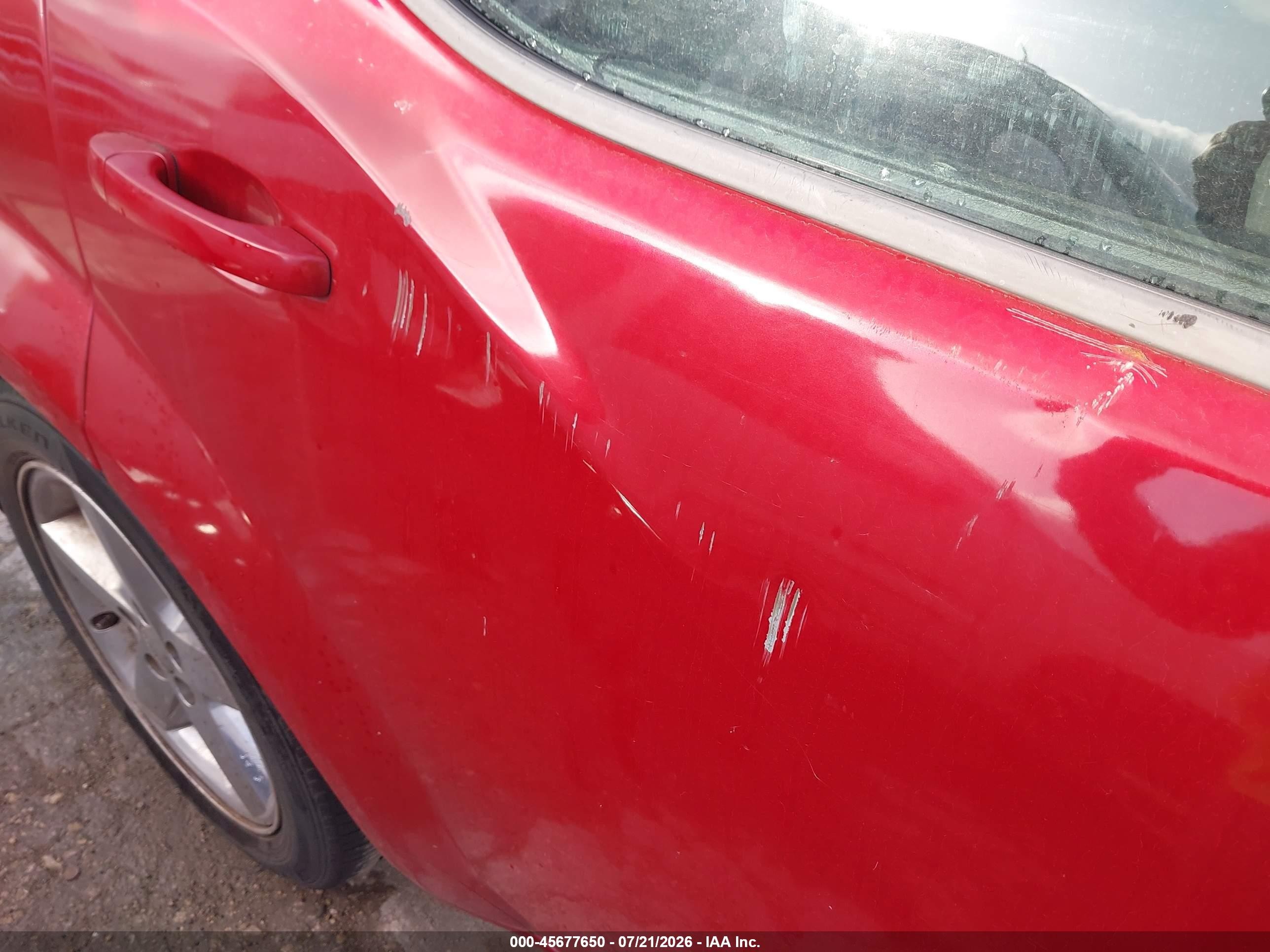 2013 Dodge Avenger Se Red vin: 1C3CDZAB8DN534012