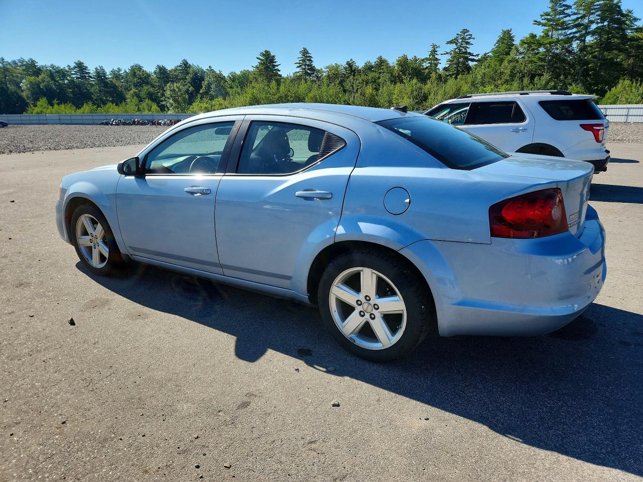 2013 Dodge Avenger Se Синий vin: 1C3CDZAB8DN644106
