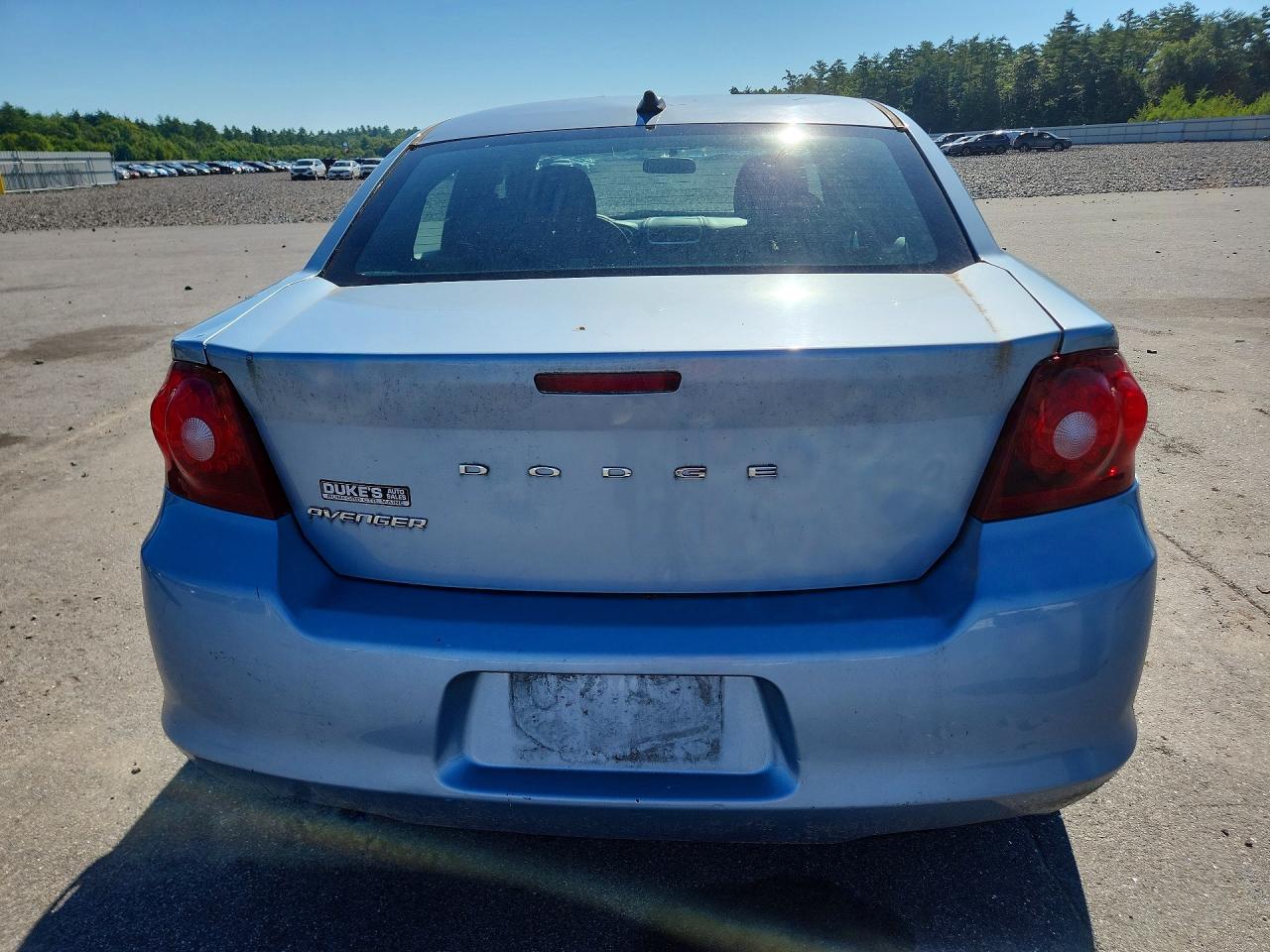 2013 Dodge Avenger Se Синий vin: 1C3CDZAB8DN644106