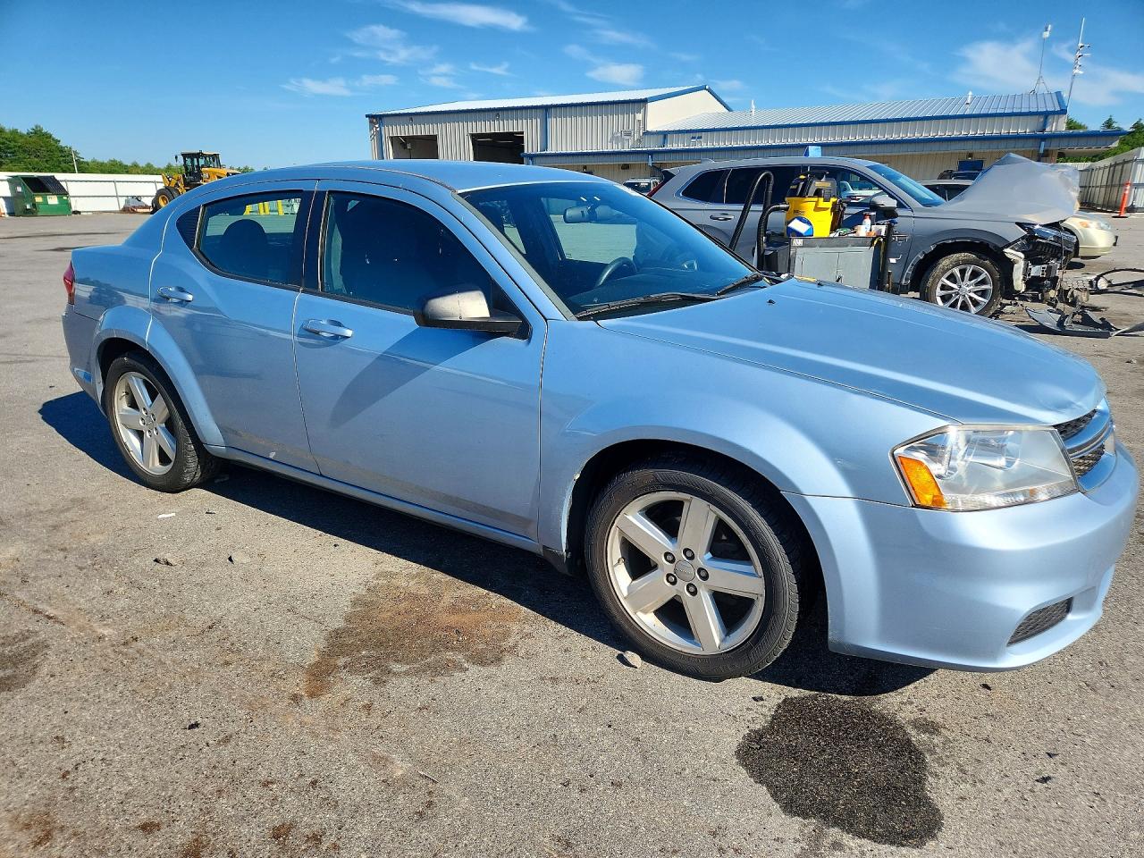 2013 Dodge Avenger Se Синий vin: 1C3CDZAB8DN644106