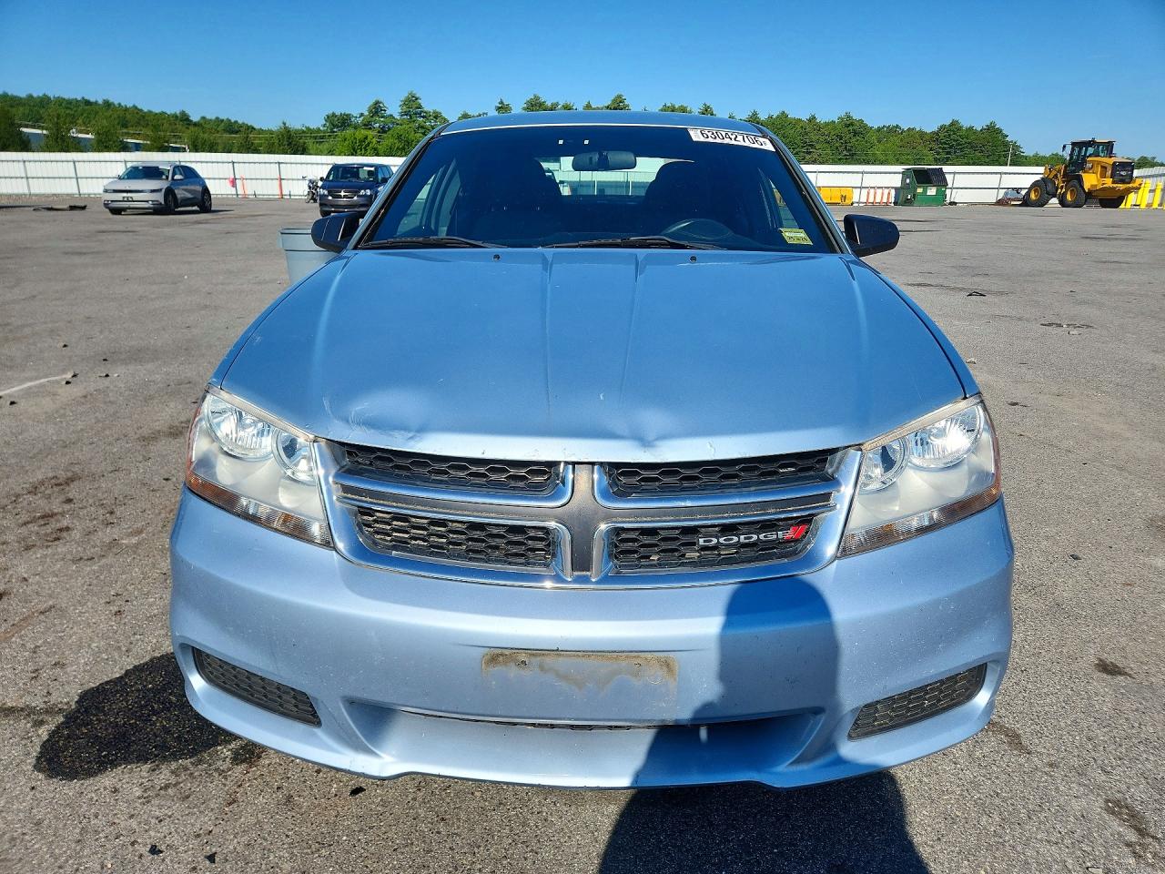 2013 Dodge Avenger Se Синий vin: 1C3CDZAB8DN644106