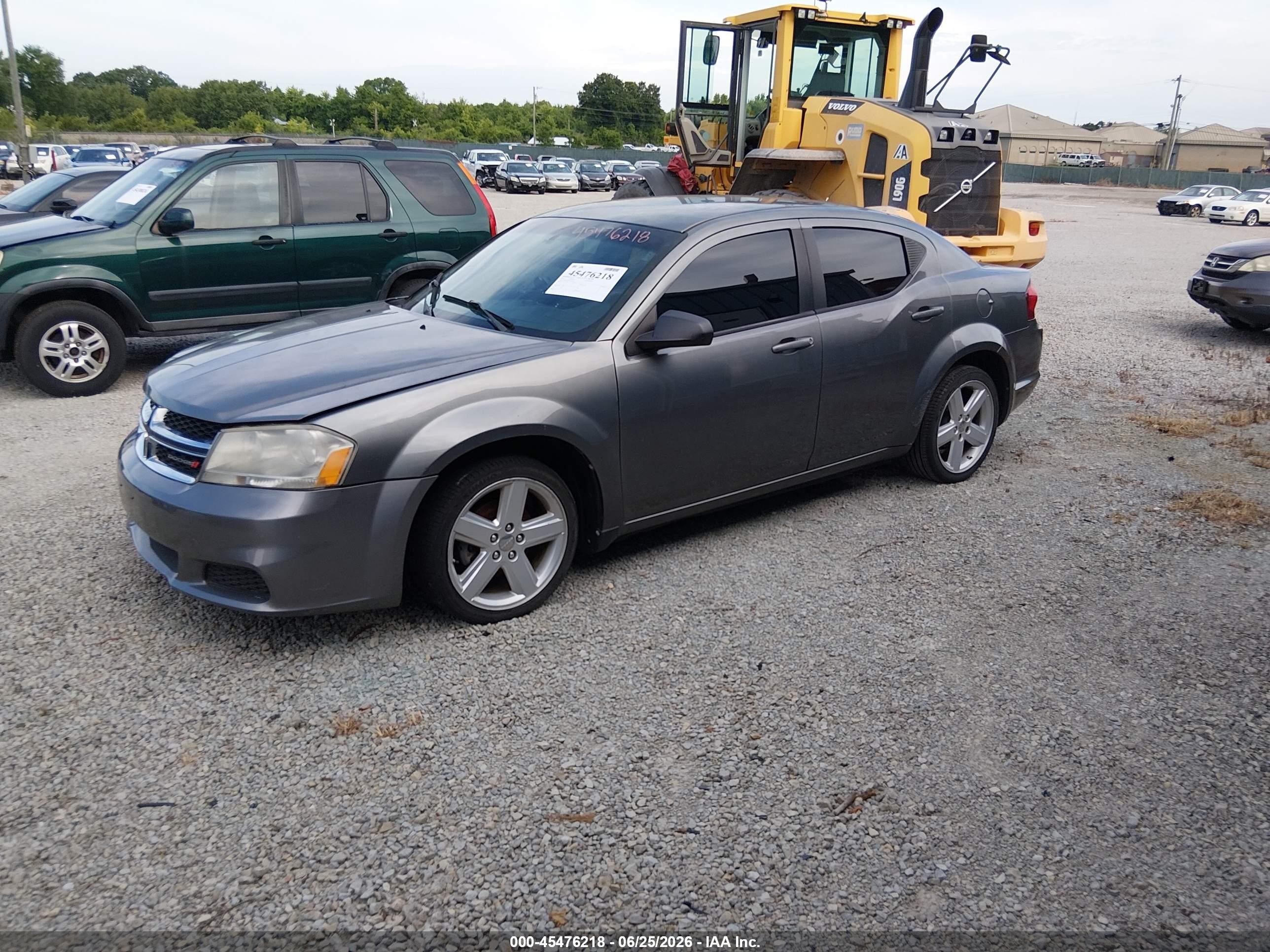 2013 Dodge Avenger Se Gray vin: 1C3CDZAB8DN708256