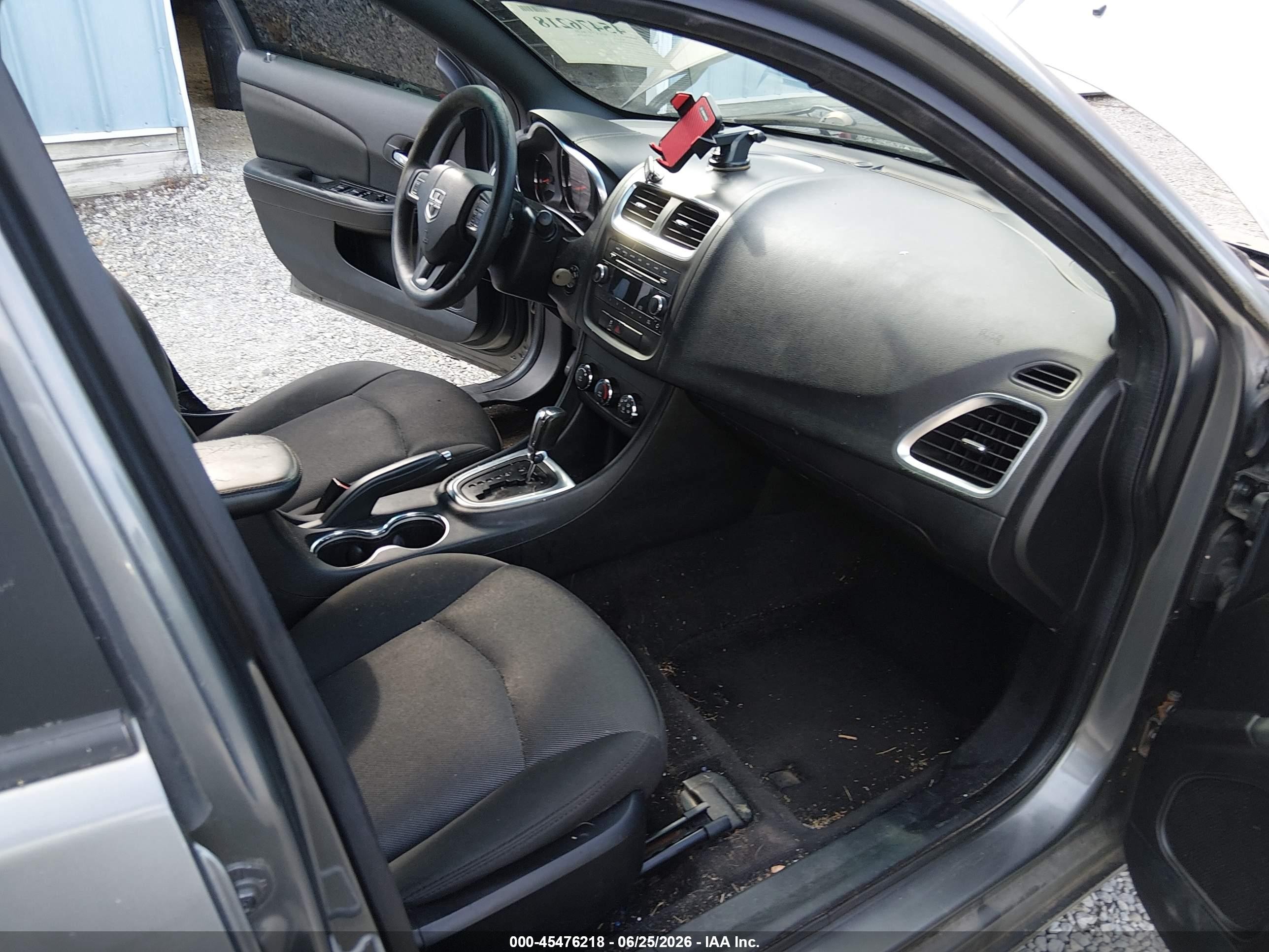 2013 Dodge Avenger Se Gray vin: 1C3CDZAB8DN708256