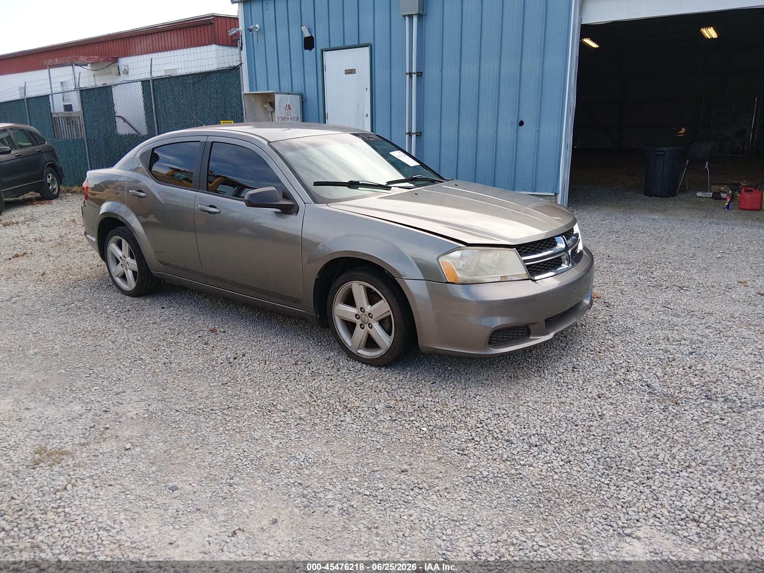 2013 Dodge Avenger Se Gray vin: 1C3CDZAB8DN708256
