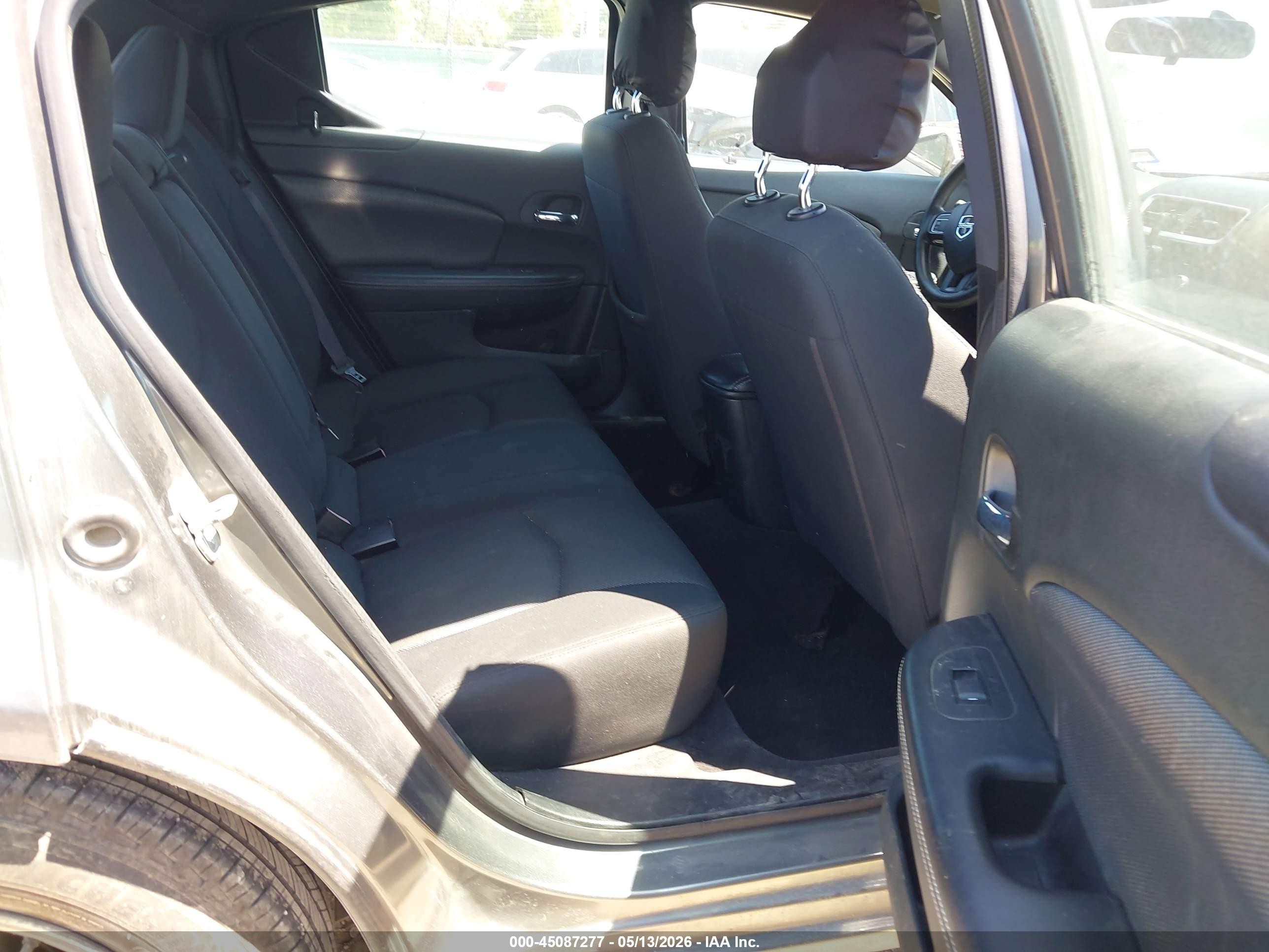 2013 Dodge Avenger Se Gray vin: 1C3CDZAB8DN740303