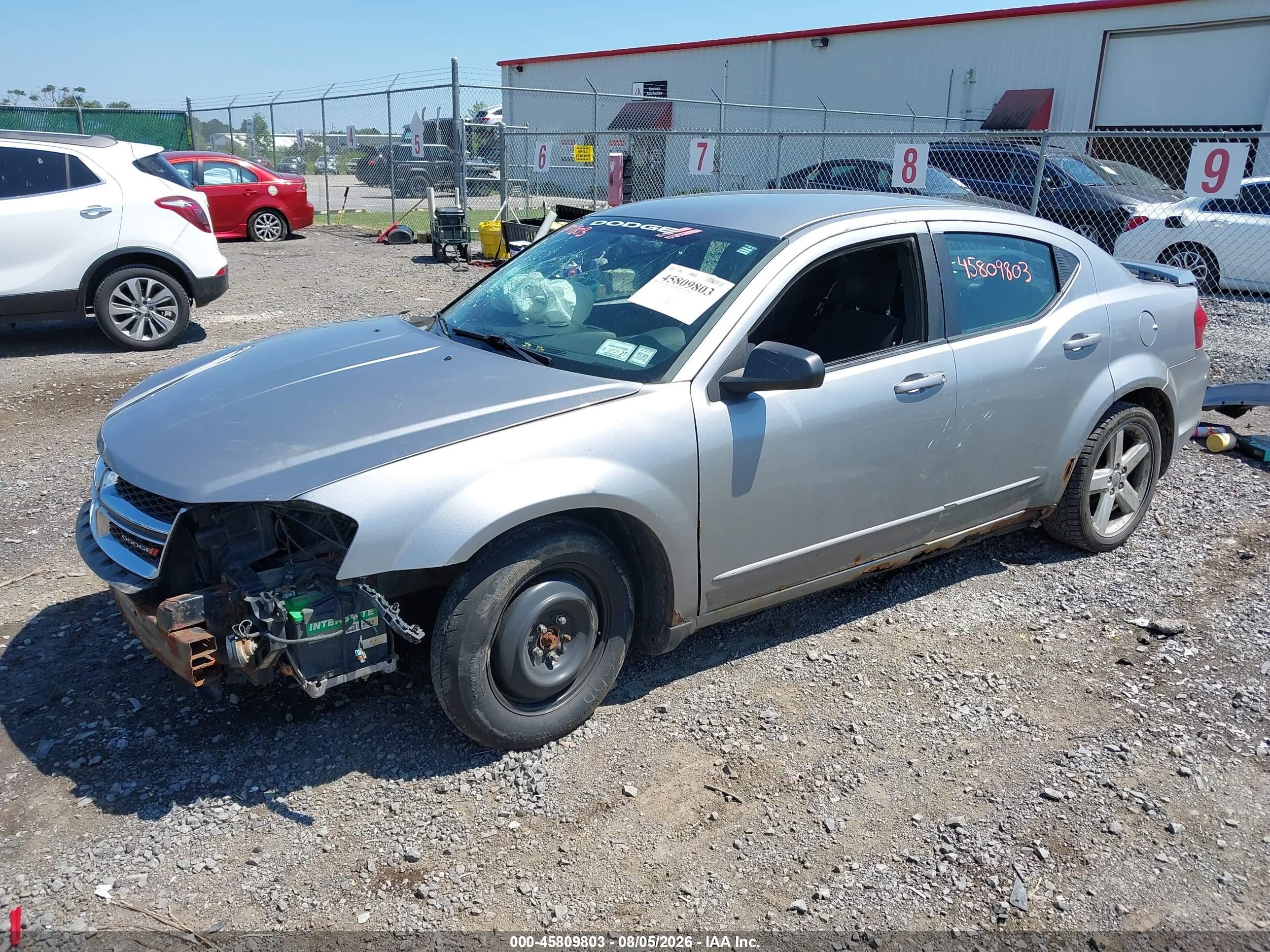 2013 Dodge Avenger Se Серый vin: 1C3CDZAB8DN741354