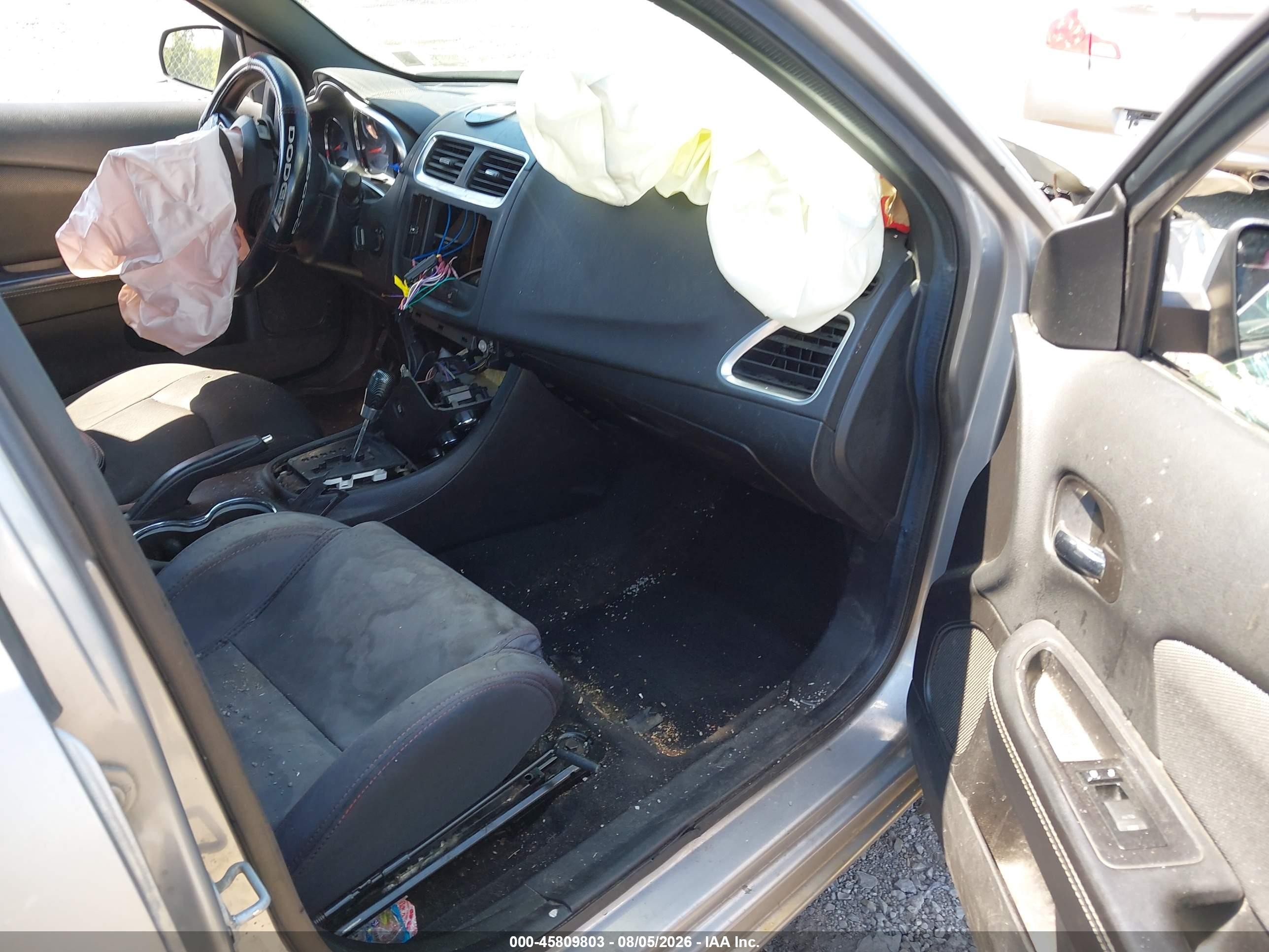 2013 Dodge Avenger Se Серый vin: 1C3CDZAB8DN741354