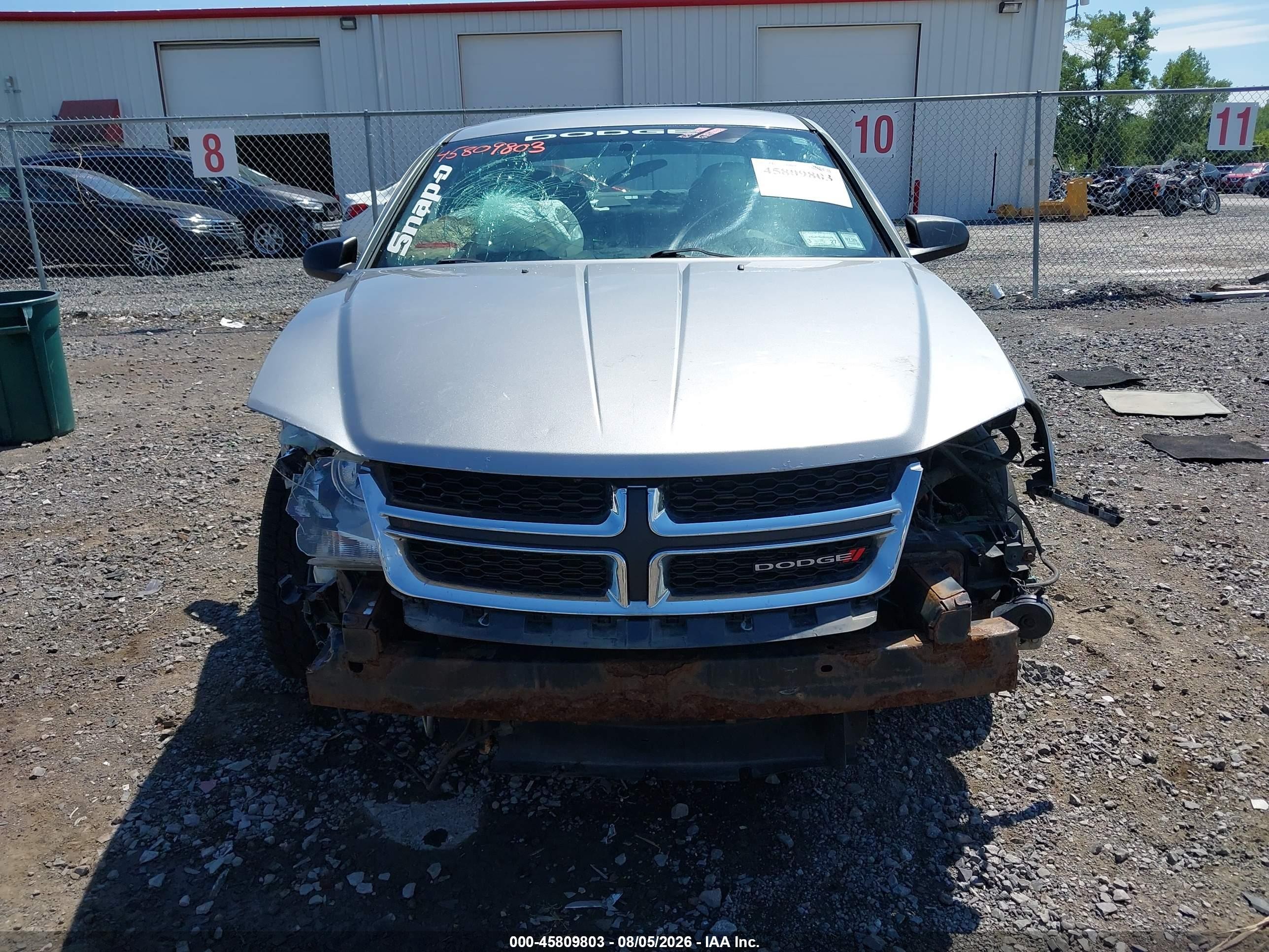 2013 Dodge Avenger Se Серый vin: 1C3CDZAB8DN741354