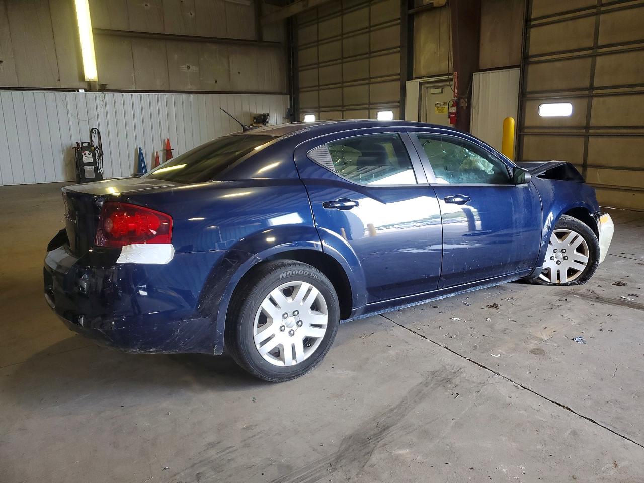 2014 Dodge Avenger Se Blue vin: 1C3CDZAB8EN111108