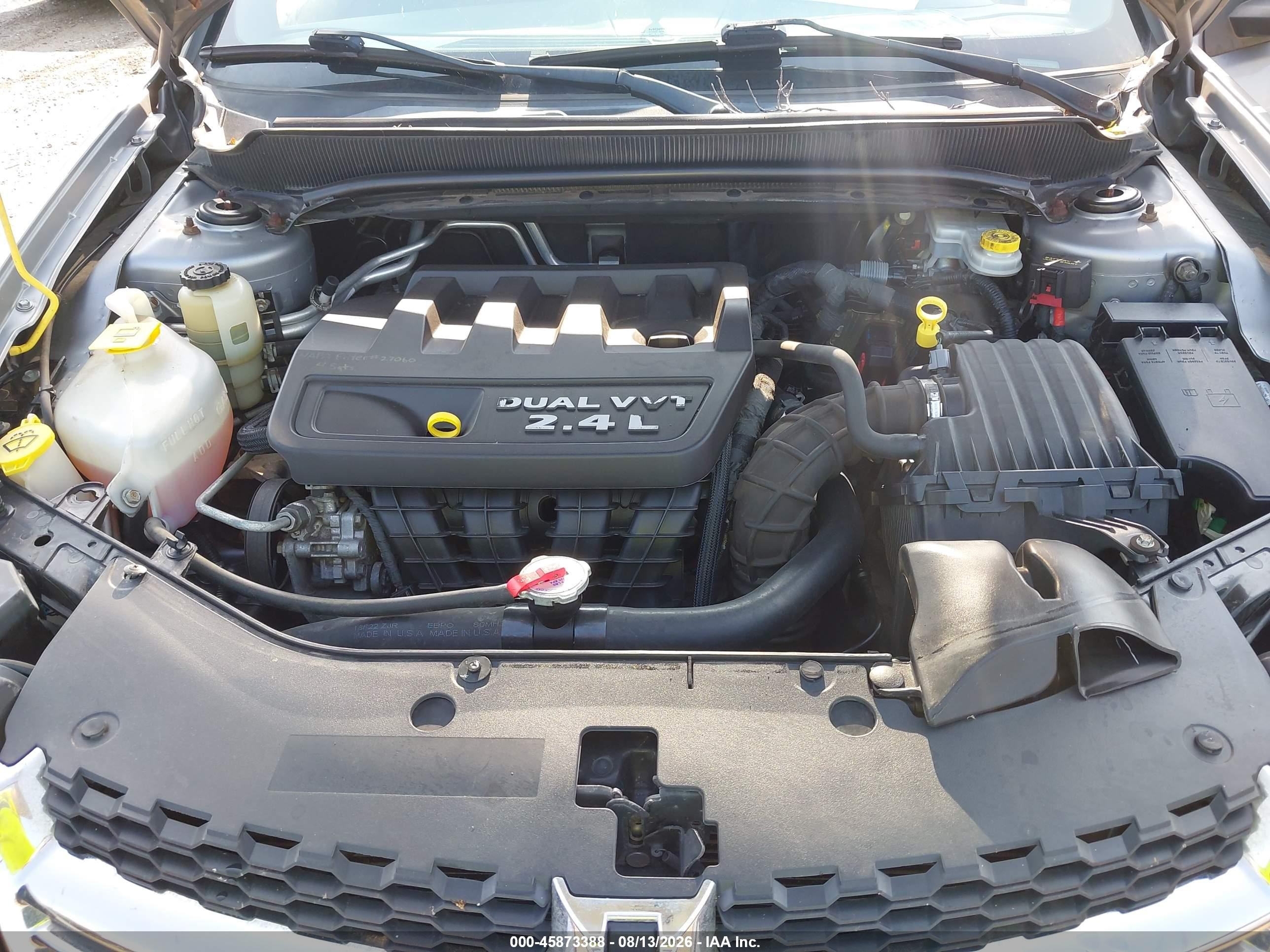2014 Dodge Avenger Se Gray vin: 1C3CDZAB8EN116308