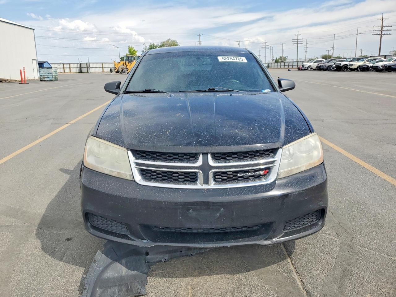 2014 Dodge Avenger Se Black vin: 1C3CDZAB8EN133495