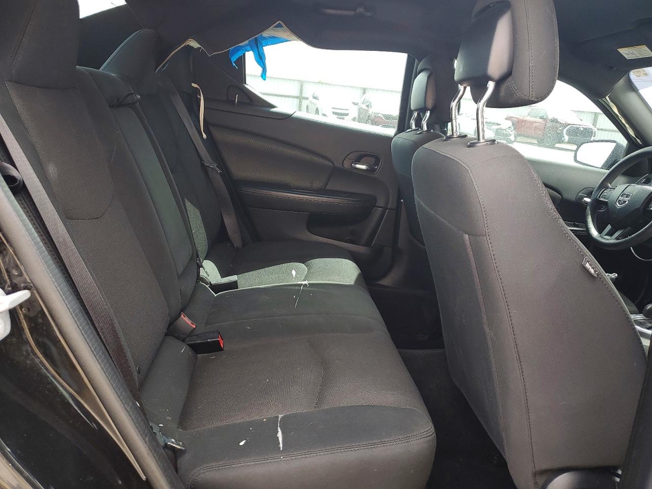 2014 Dodge Avenger Se Black vin: 1C3CDZAB8EN133495