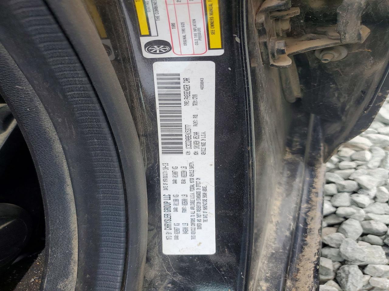 2014 Dodge Avenger Se Black vin: 1C3CDZAB8EN153777