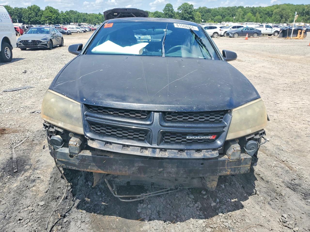 2014 Dodge Avenger Se Black vin: 1C3CDZAB8EN162477