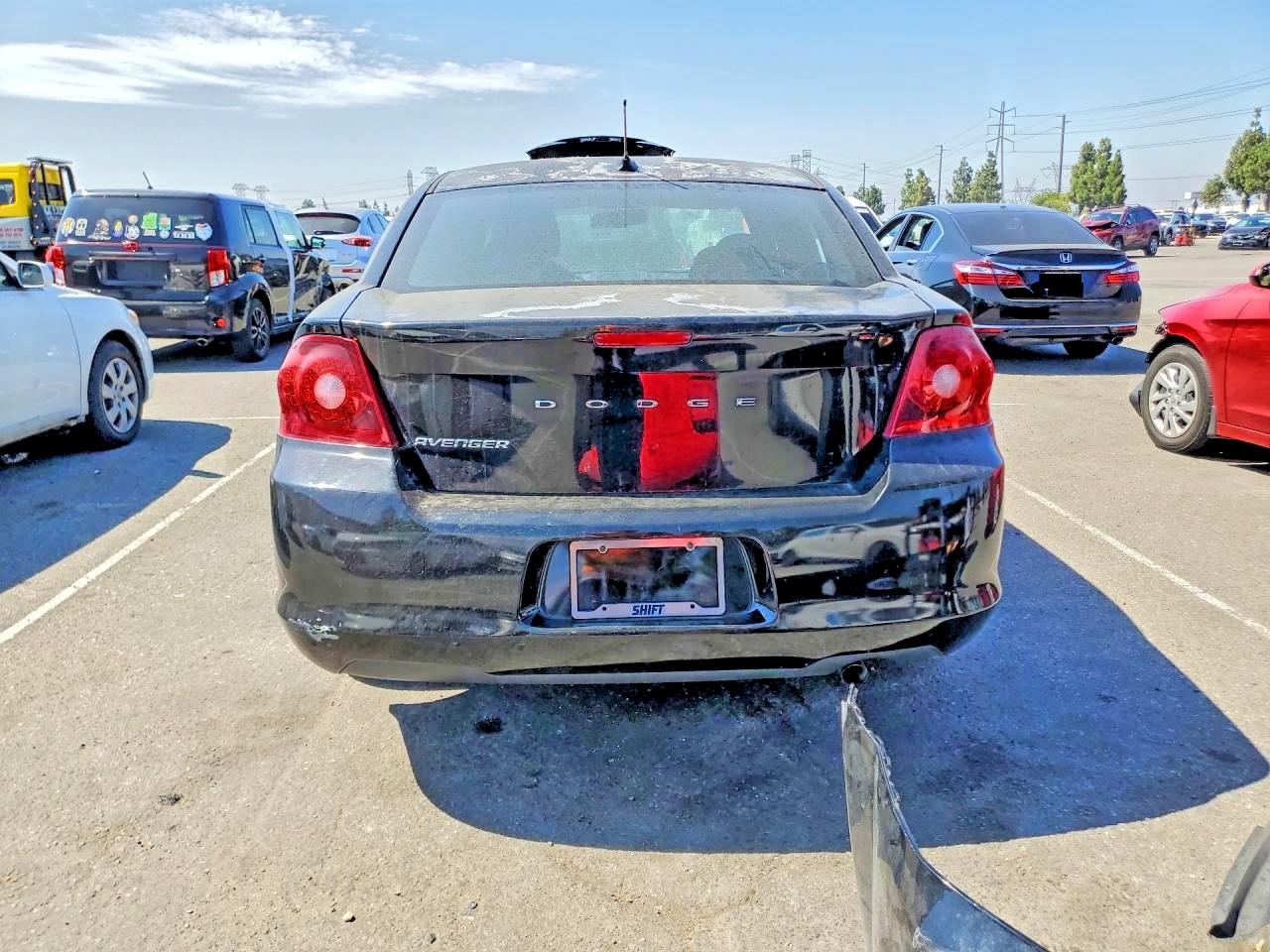 2014 Dodge Avenger Se Черный vin: 1C3CDZAB8EN193471