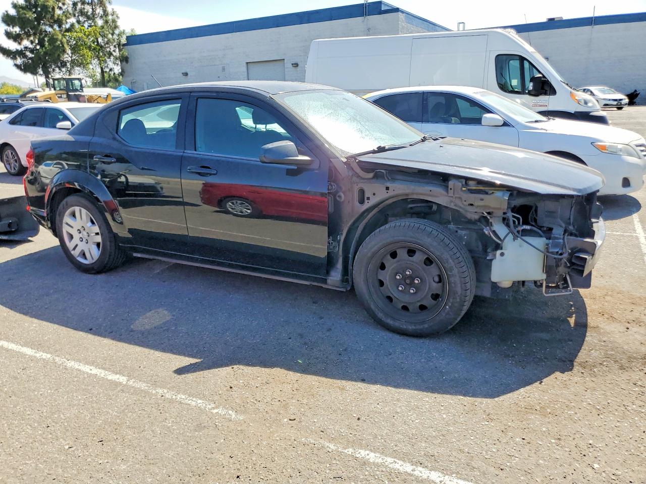 2014 Dodge Avenger Se Черный vin: 1C3CDZAB8EN193471