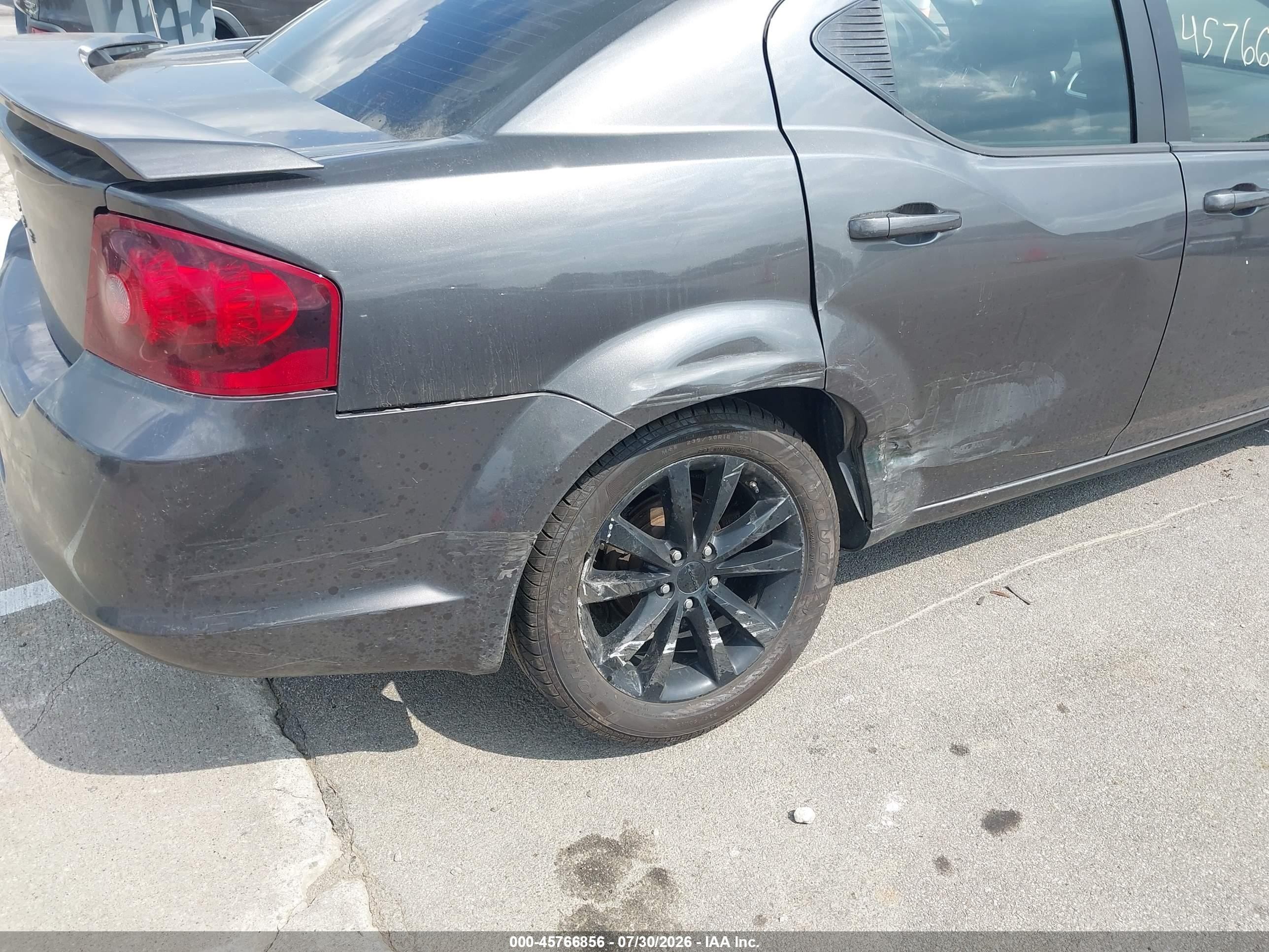 2014 Dodge Avenger Se Серый vin: 1C3CDZAB8EN222550