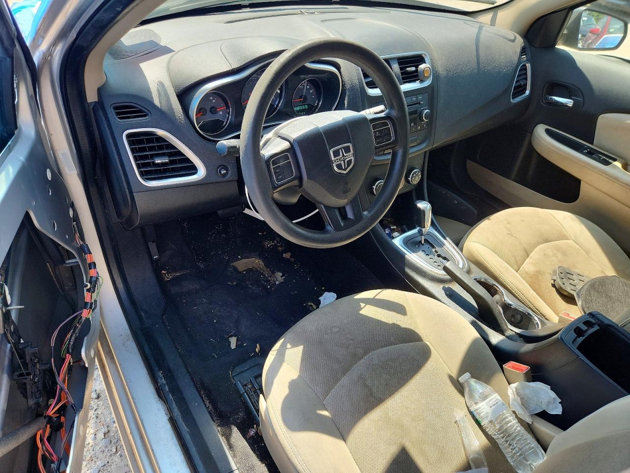 2012 Dodge Avenger Se Серебряный vin: 1C3CDZAB9CN155941