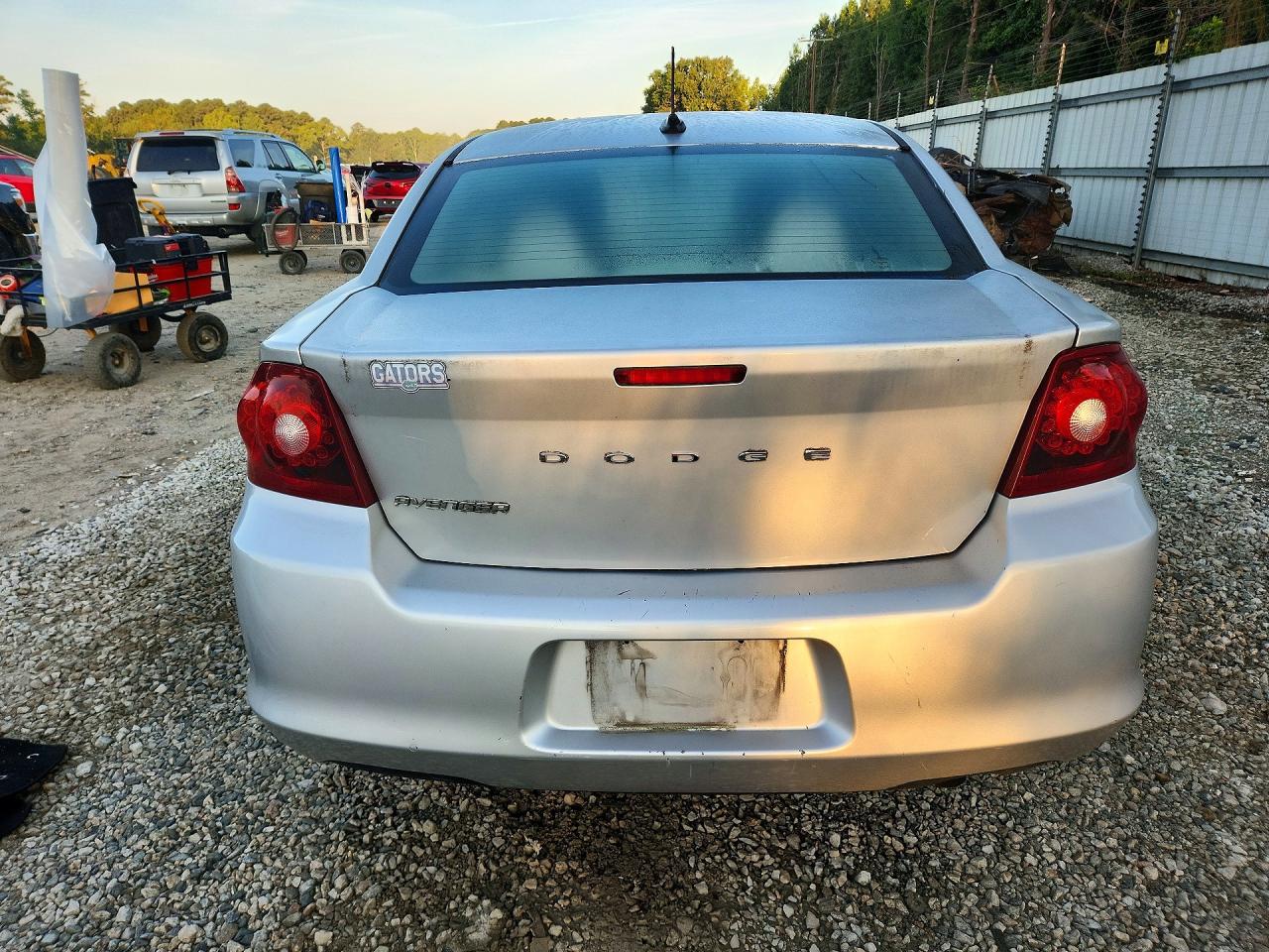 2012 Dodge Avenger Se Серебряный vin: 1C3CDZAB9CN155941