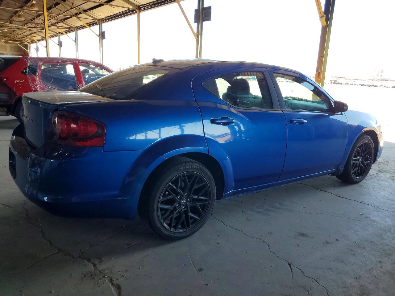2013 Dodge Avenger Se Синий vin: 1C3CDZAB9DN543821