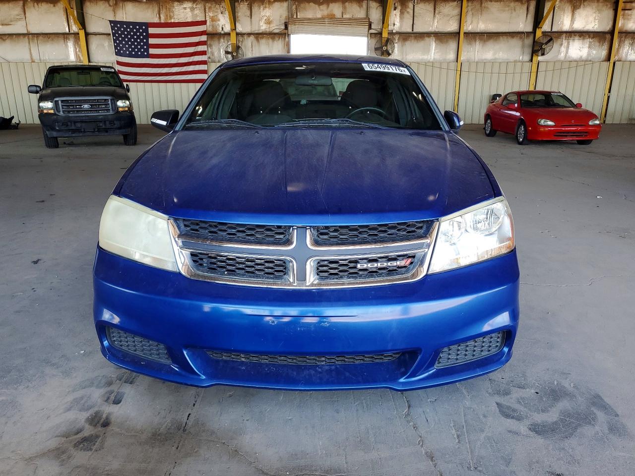 2013 Dodge Avenger Se Синий vin: 1C3CDZAB9DN543821