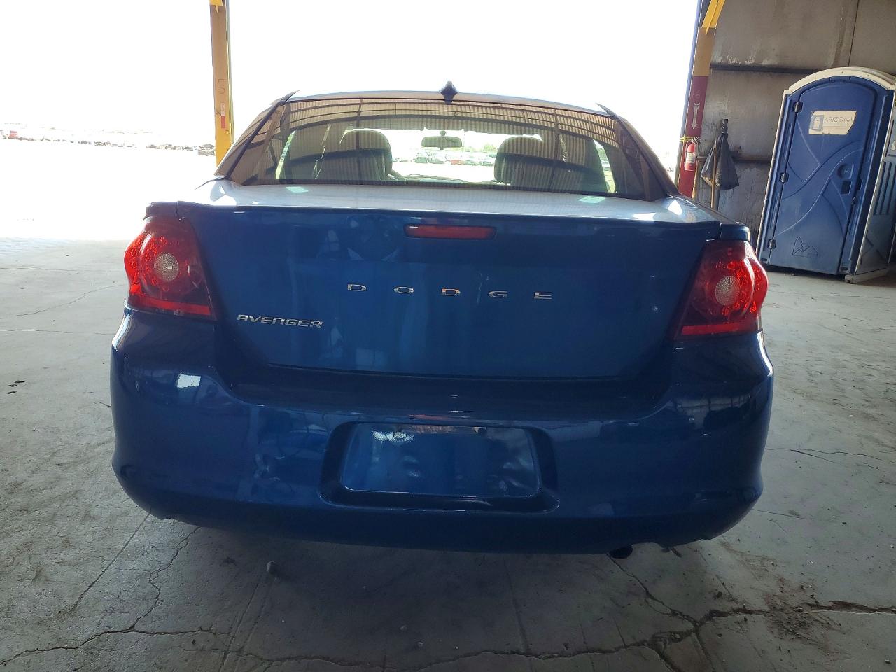 2013 Dodge Avenger Se Синий vin: 1C3CDZAB9DN543821