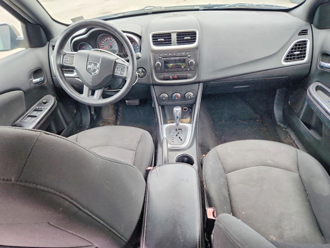 2013 Dodge Avenger Se Black vin: 1C3CDZAB9DN565687