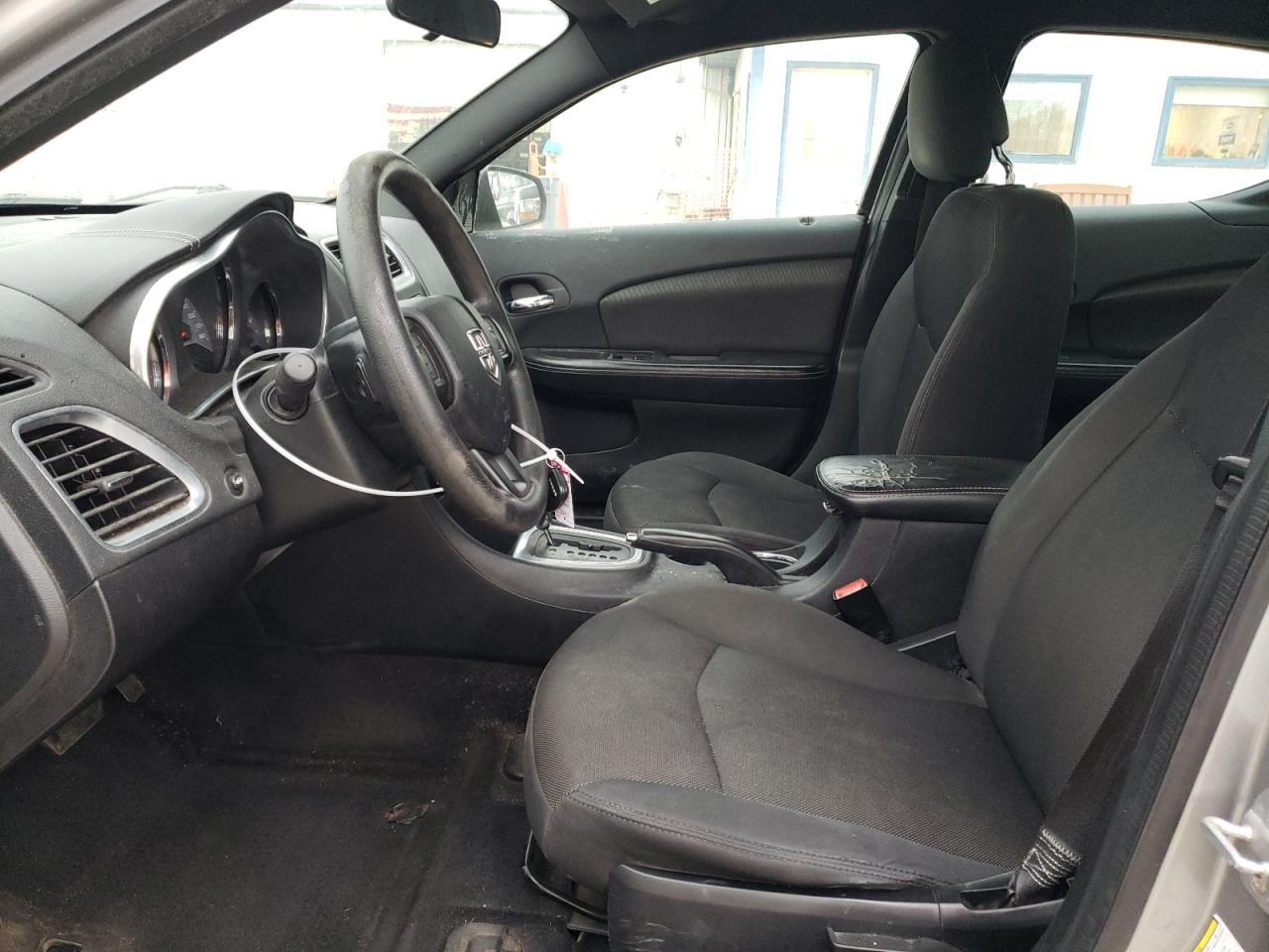 2013 Dodge Avenger Se Silver vin: 1C3CDZAB9DN566080