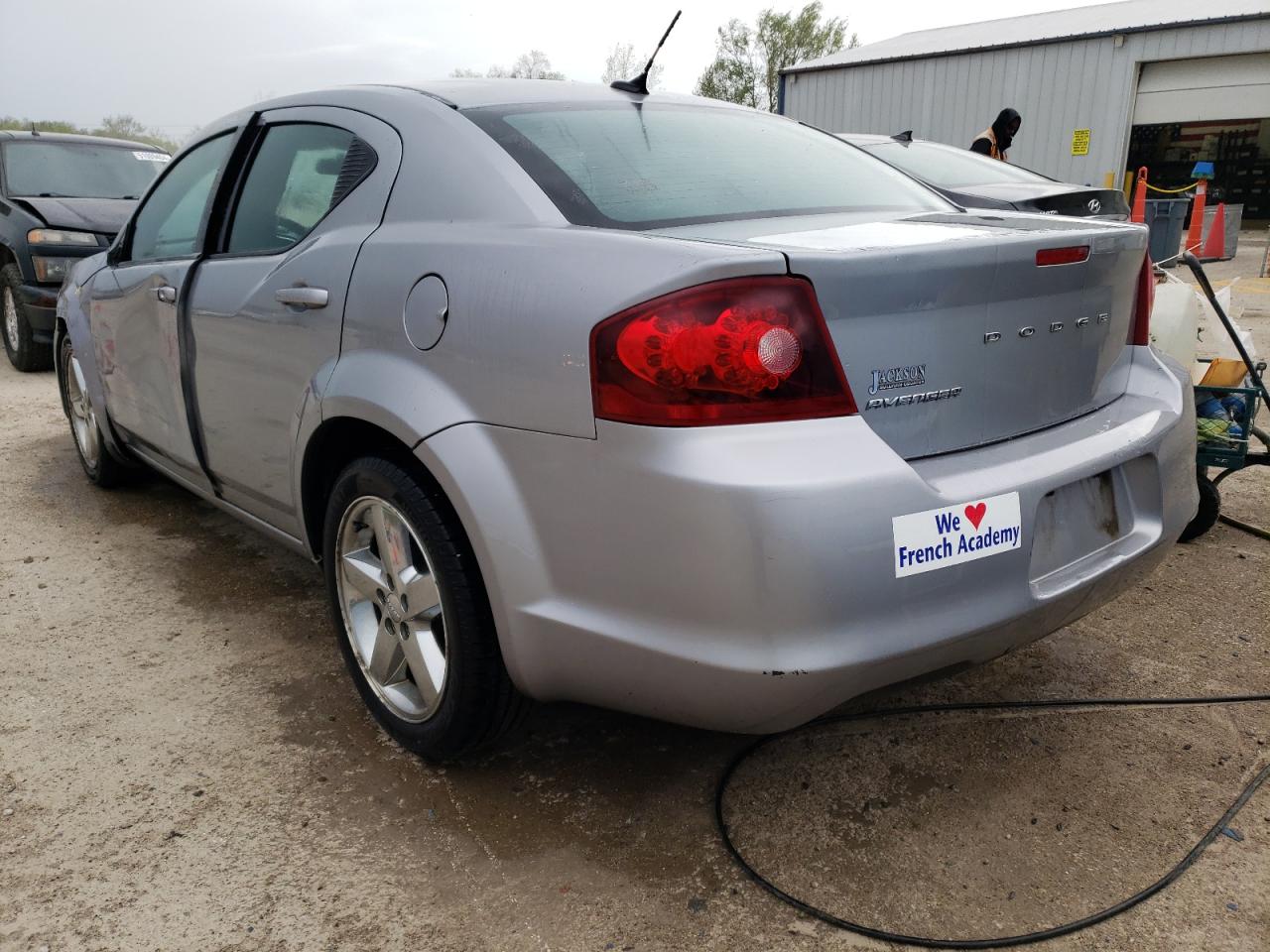 2013 Dodge Avenger Se Silver vin: 1C3CDZAB9DN566080