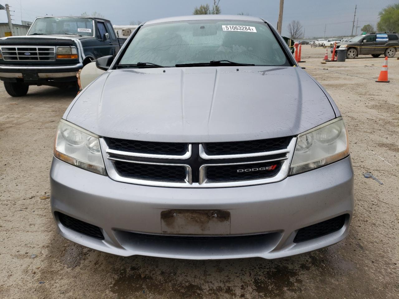 2013 Dodge Avenger Se Silver vin: 1C3CDZAB9DN566080
