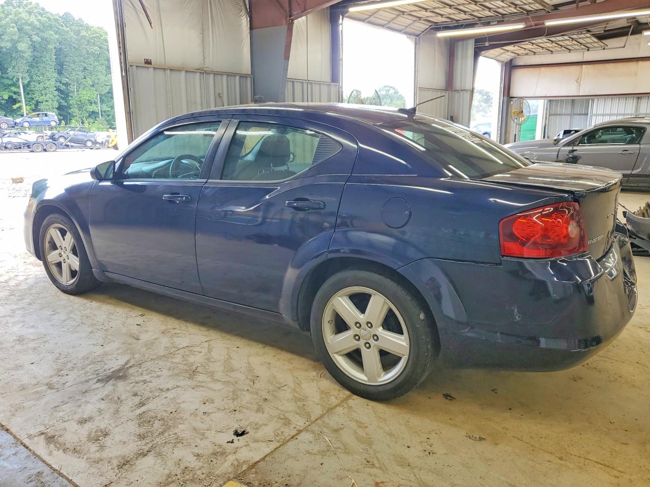 2013 Dodge Avenger Se Blue vin: 1C3CDZAB9DN607243