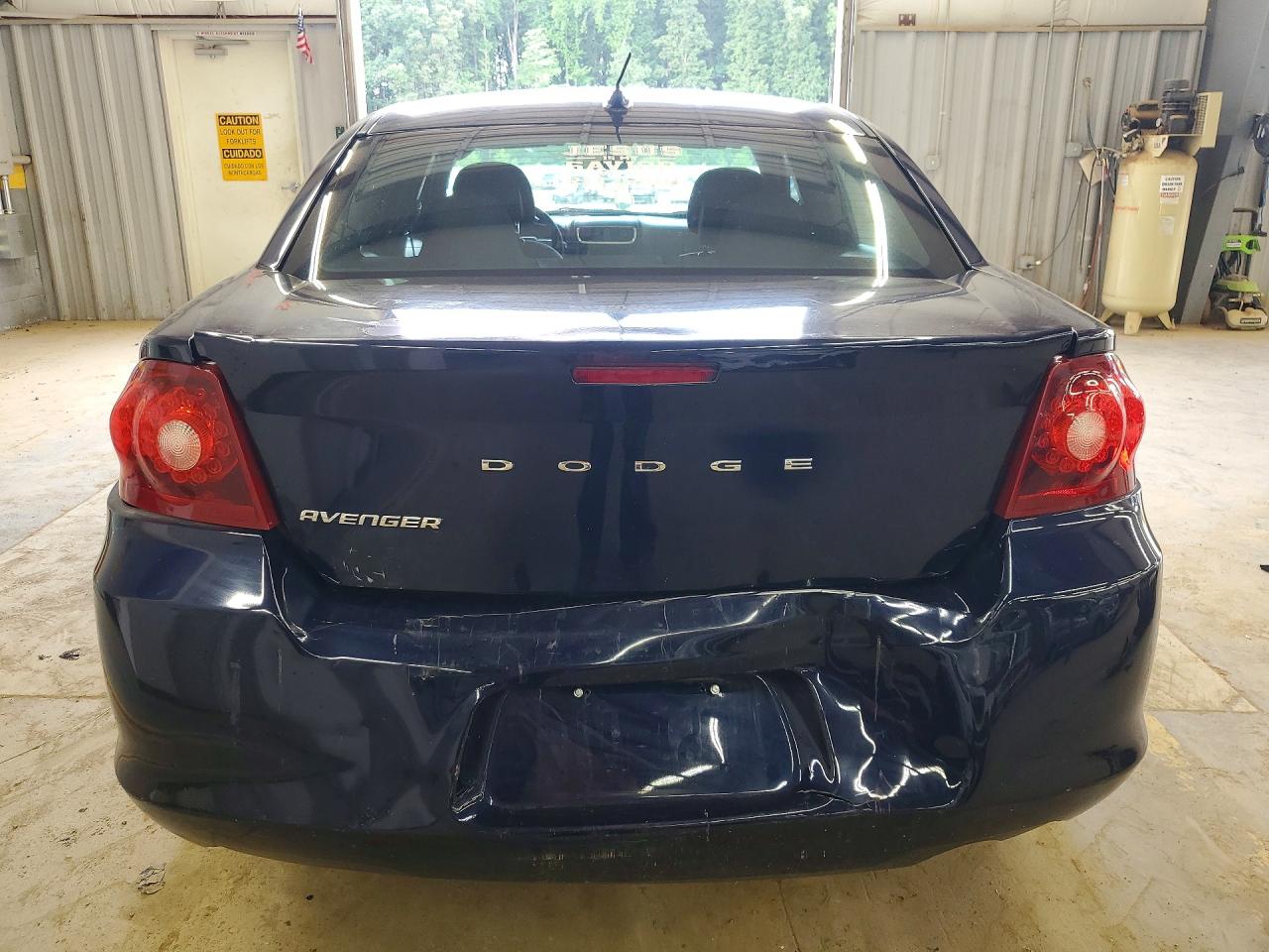 2013 Dodge Avenger Se Blue vin: 1C3CDZAB9DN607243