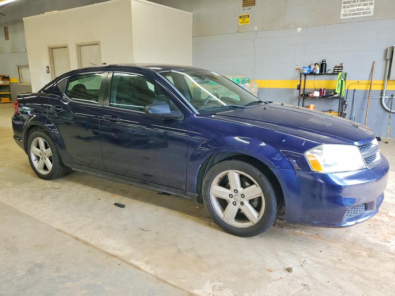 2013 Dodge Avenger Se Blue vin: 1C3CDZAB9DN607243