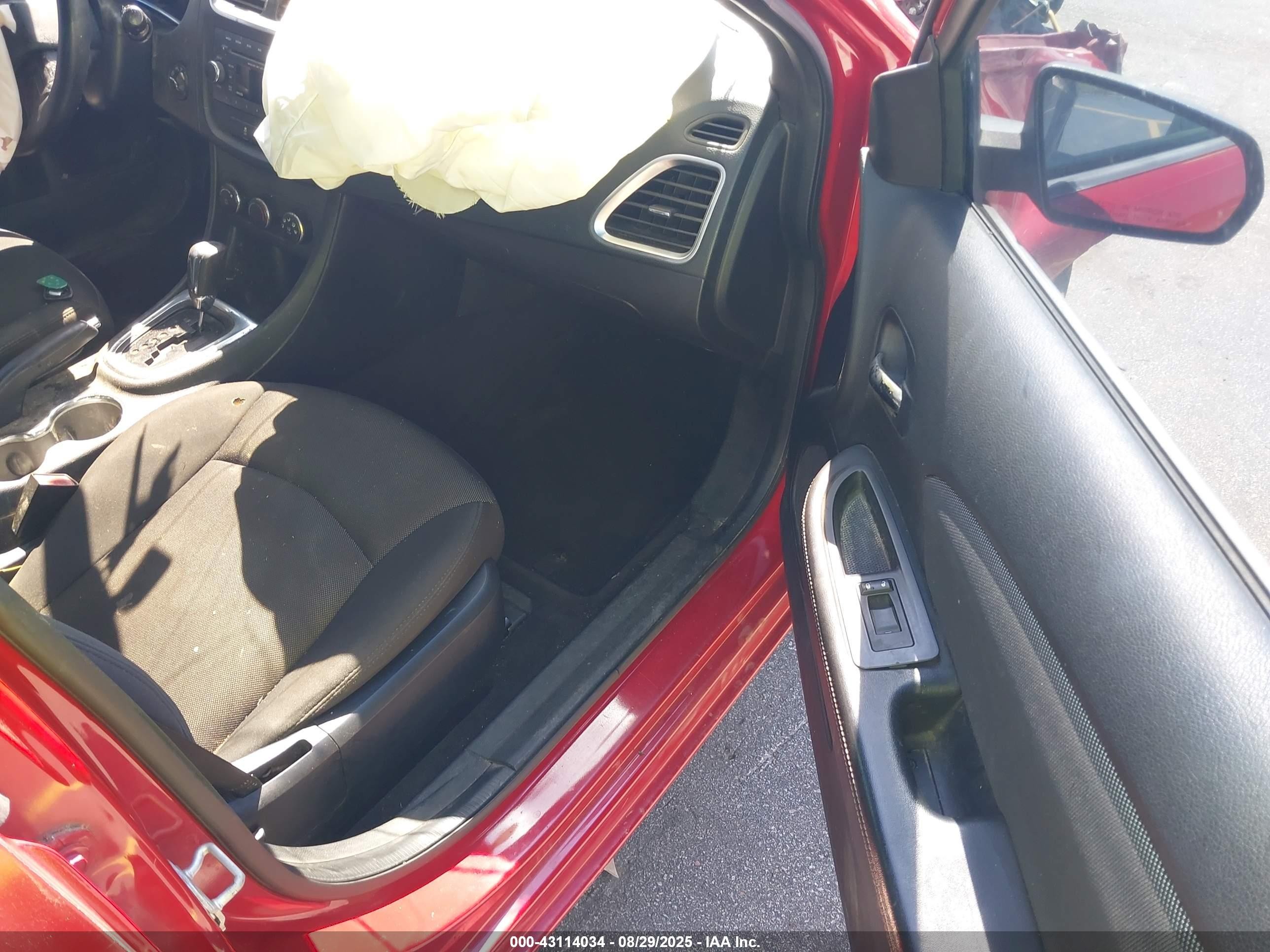 2013 Dodge Avenger Se Red vin: 1C3CDZAB9DN630103